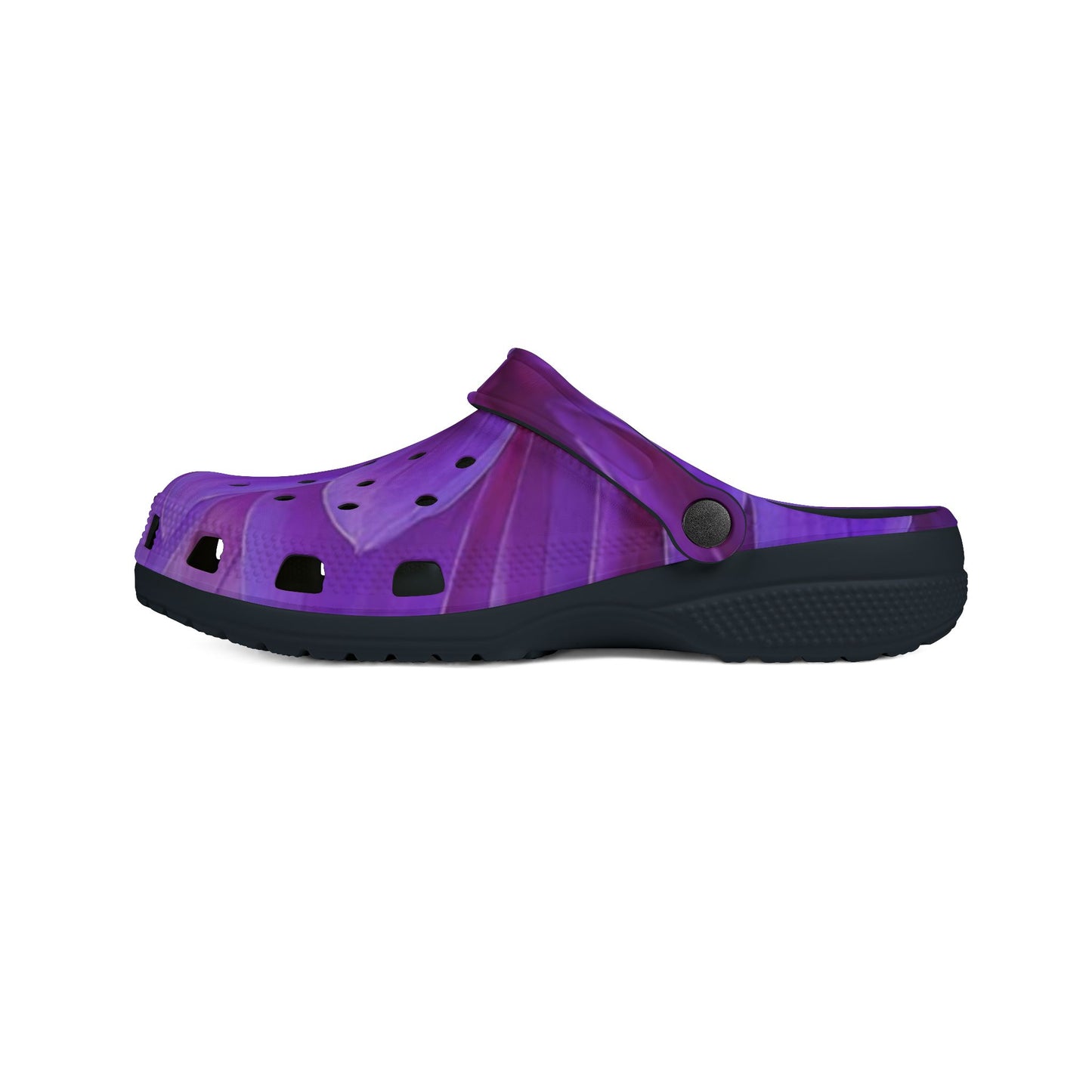 Purple Dahlia Foam Shoes
