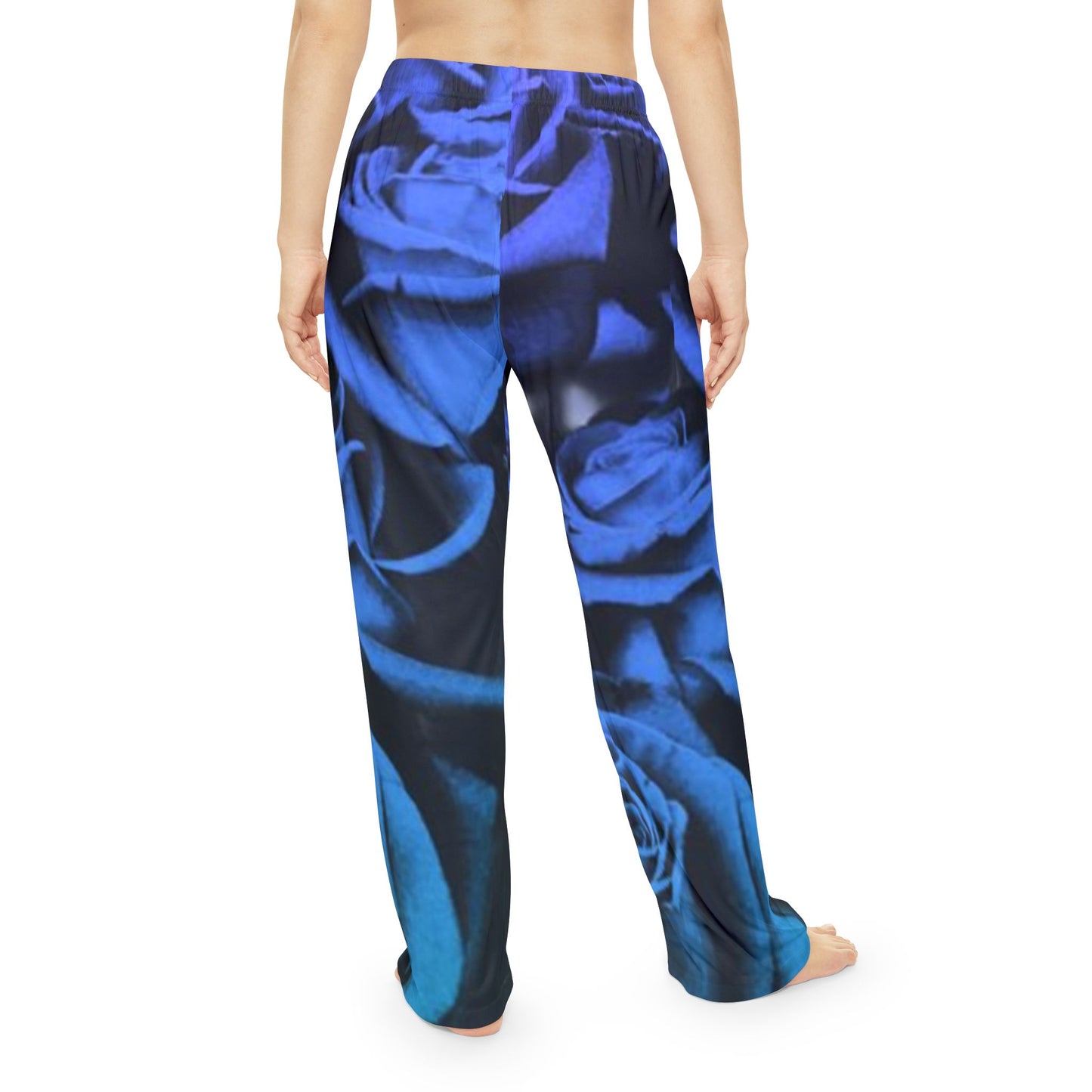 Blue Roses Pajama Pants