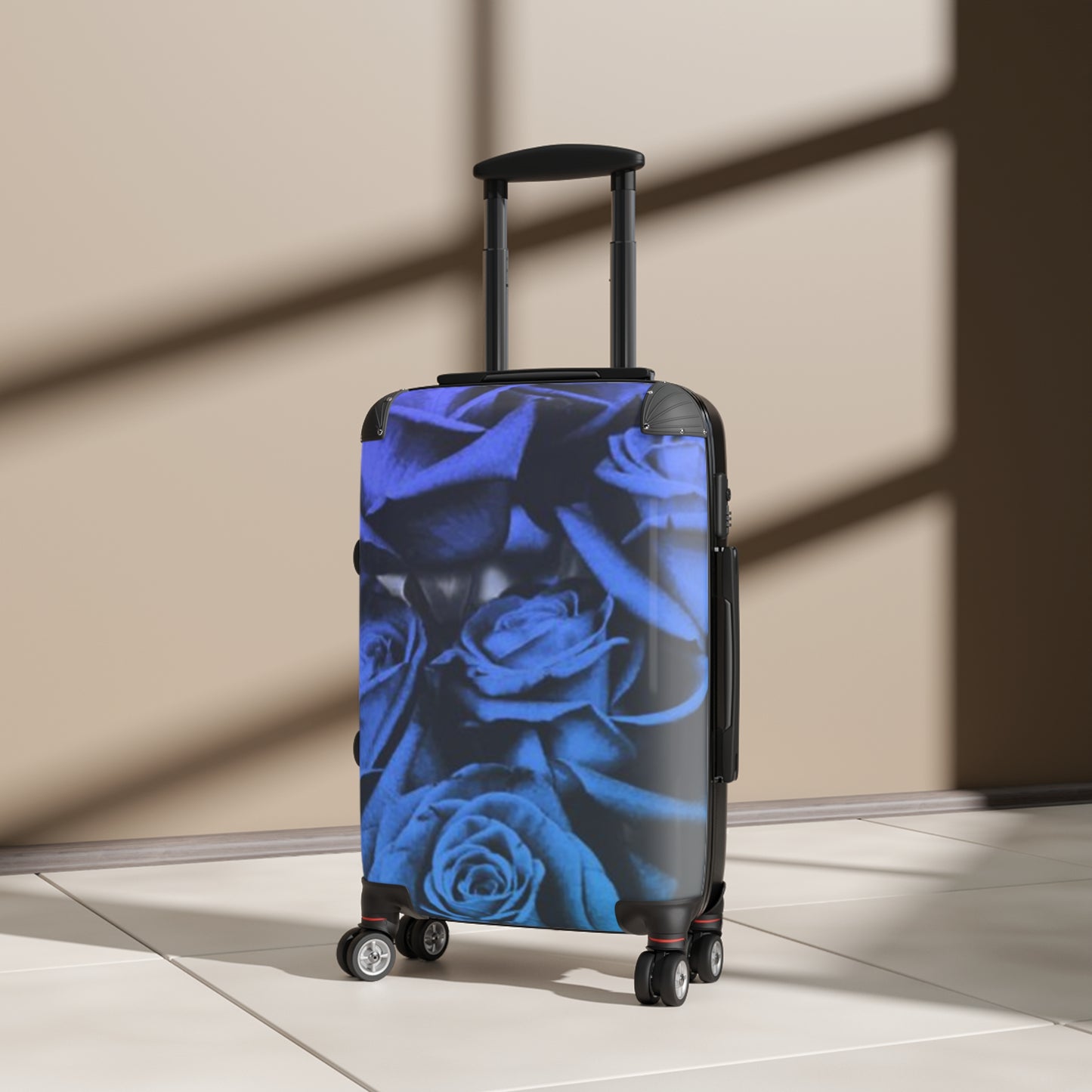 Blue Roses Suitcase