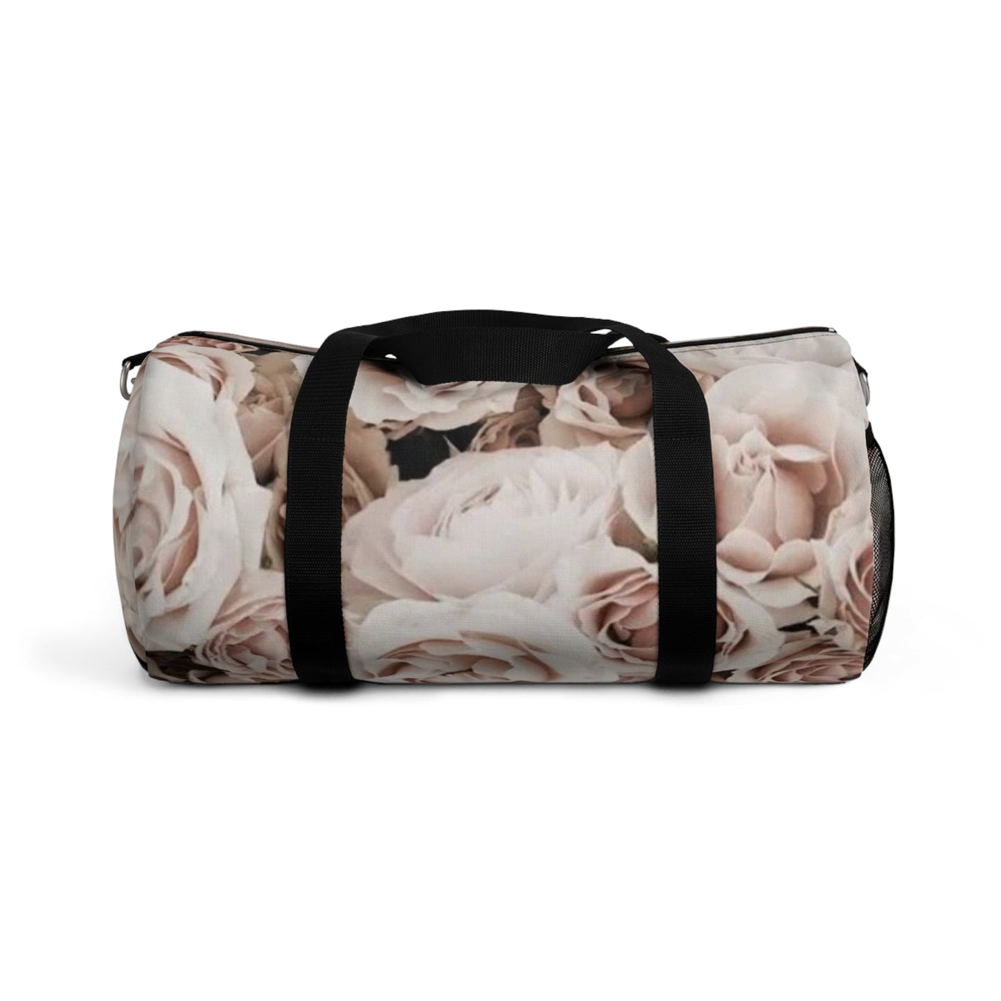 Light Pink Roses Floral Duffel Bag for Gym