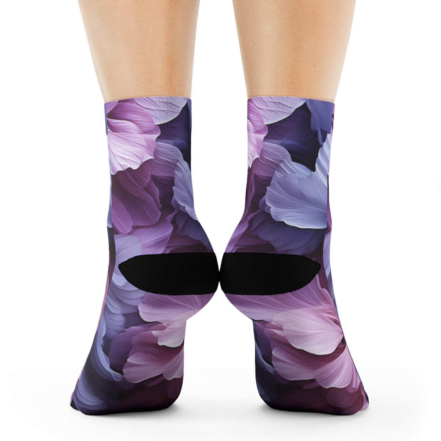Floral Flow Crew Socks