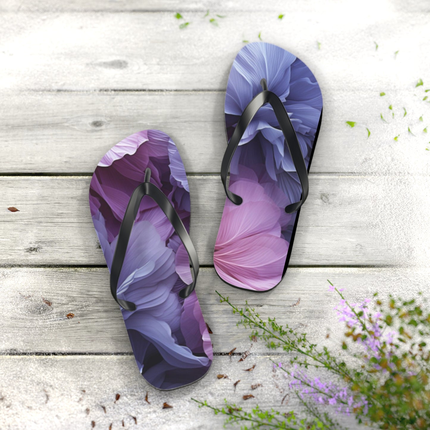Floral Flow Flip Flops