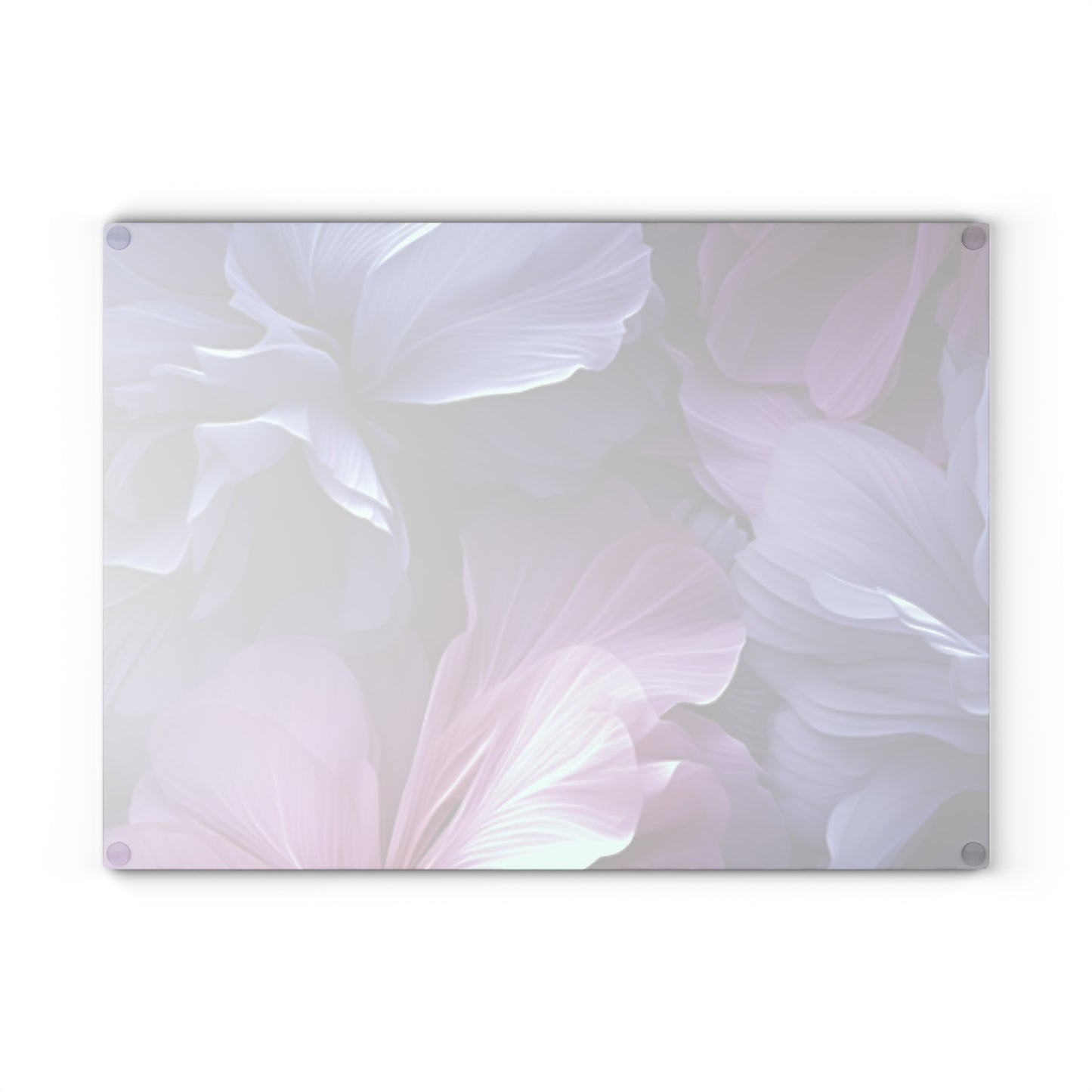 Floral Flow Glass Cutting Board
