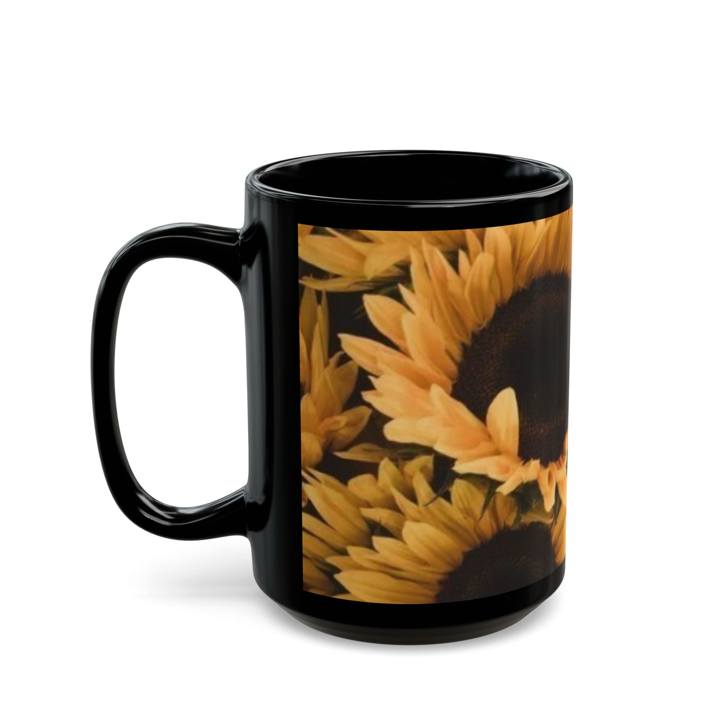 Sunflower Floral Design Mug – Bright and Cheerful Mug