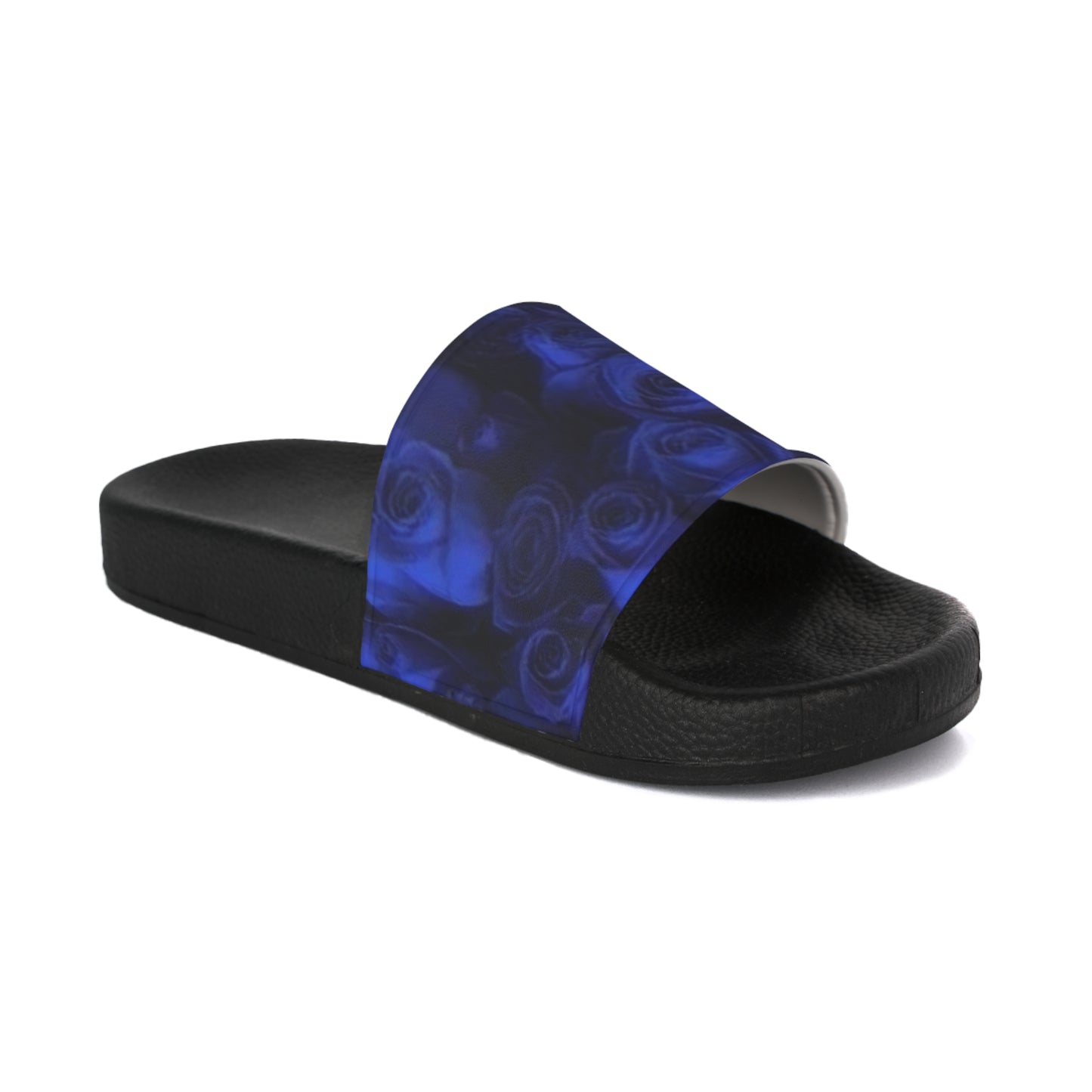 Dark Blue Roses Sandals