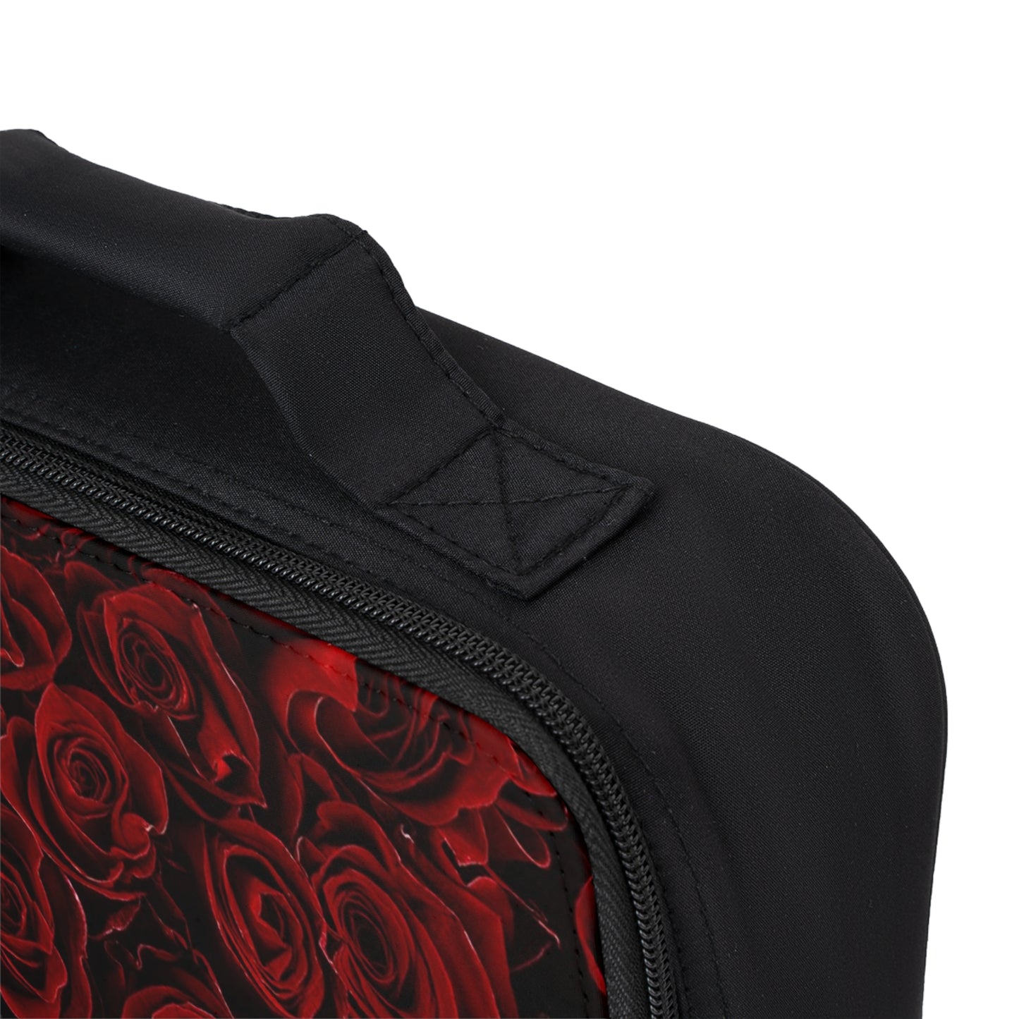 Red Roses Floral Lunch Bag – Vibrant & Practical