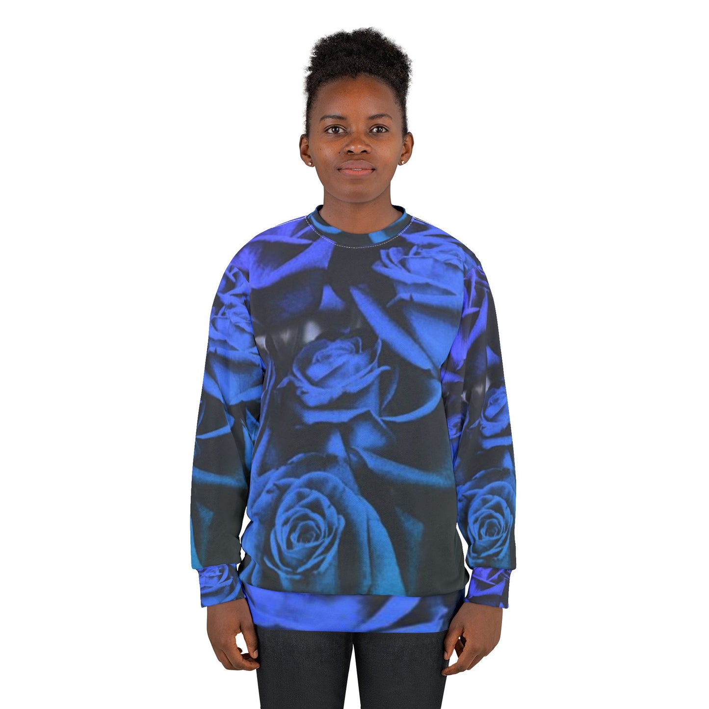 Blue Roses Sweatshirt