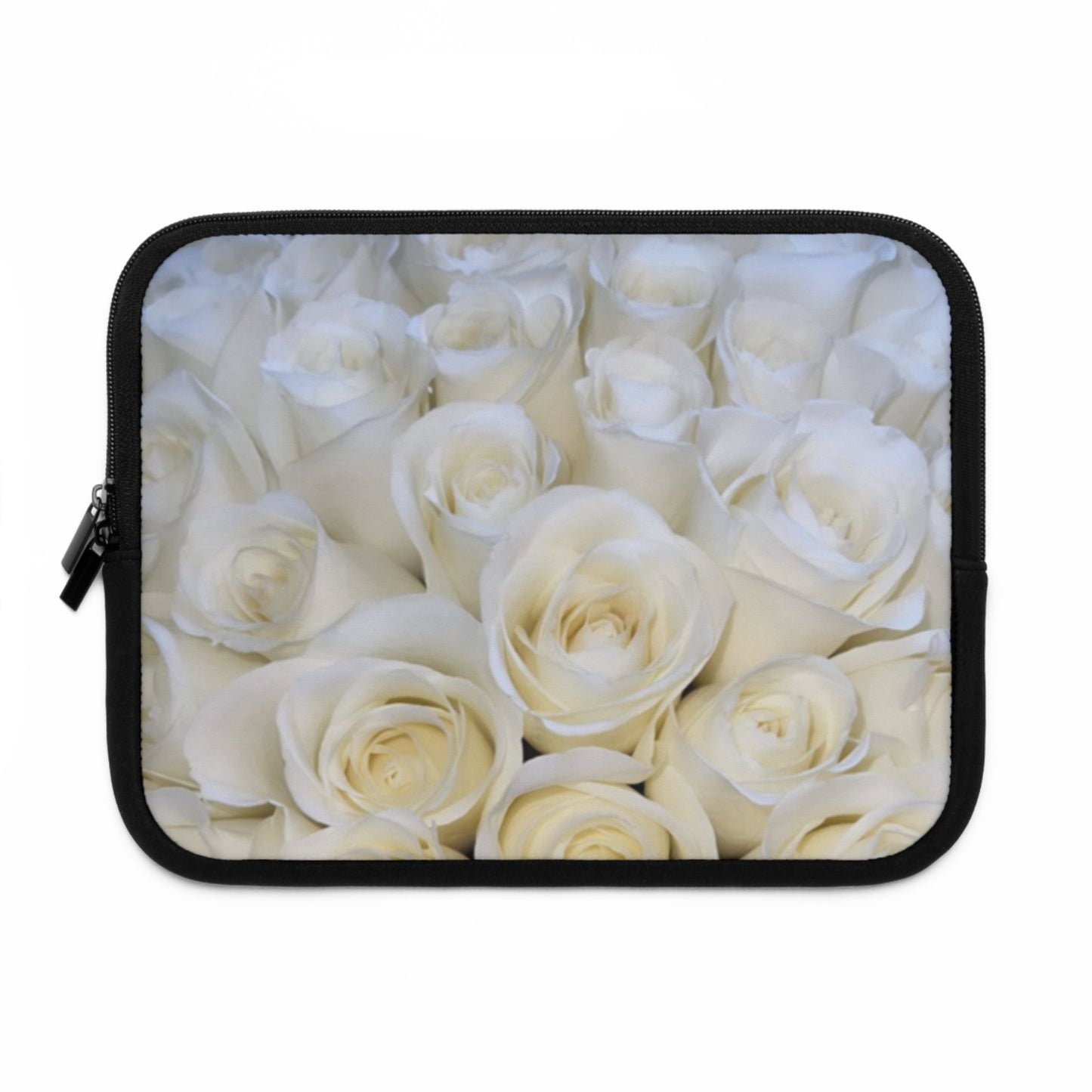 White Roses Laptop Sleeve