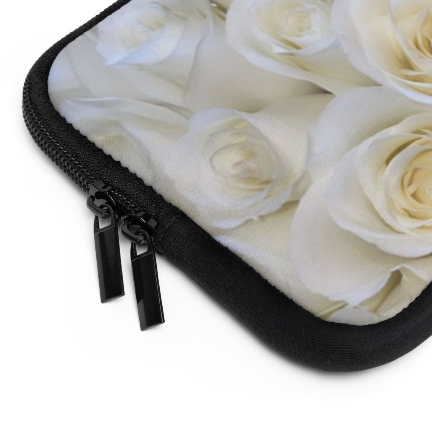 White Roses Laptop Sleeve