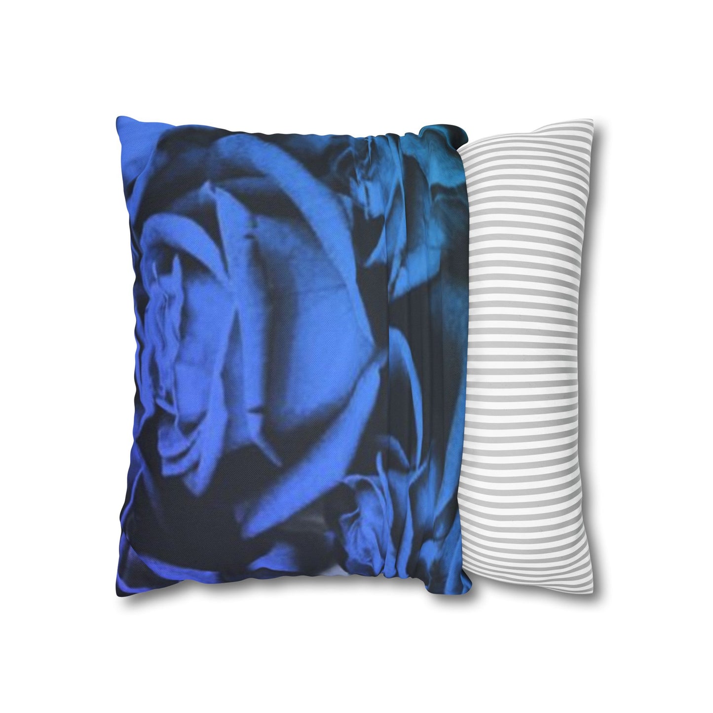 Blue Roses Square Pillowcase