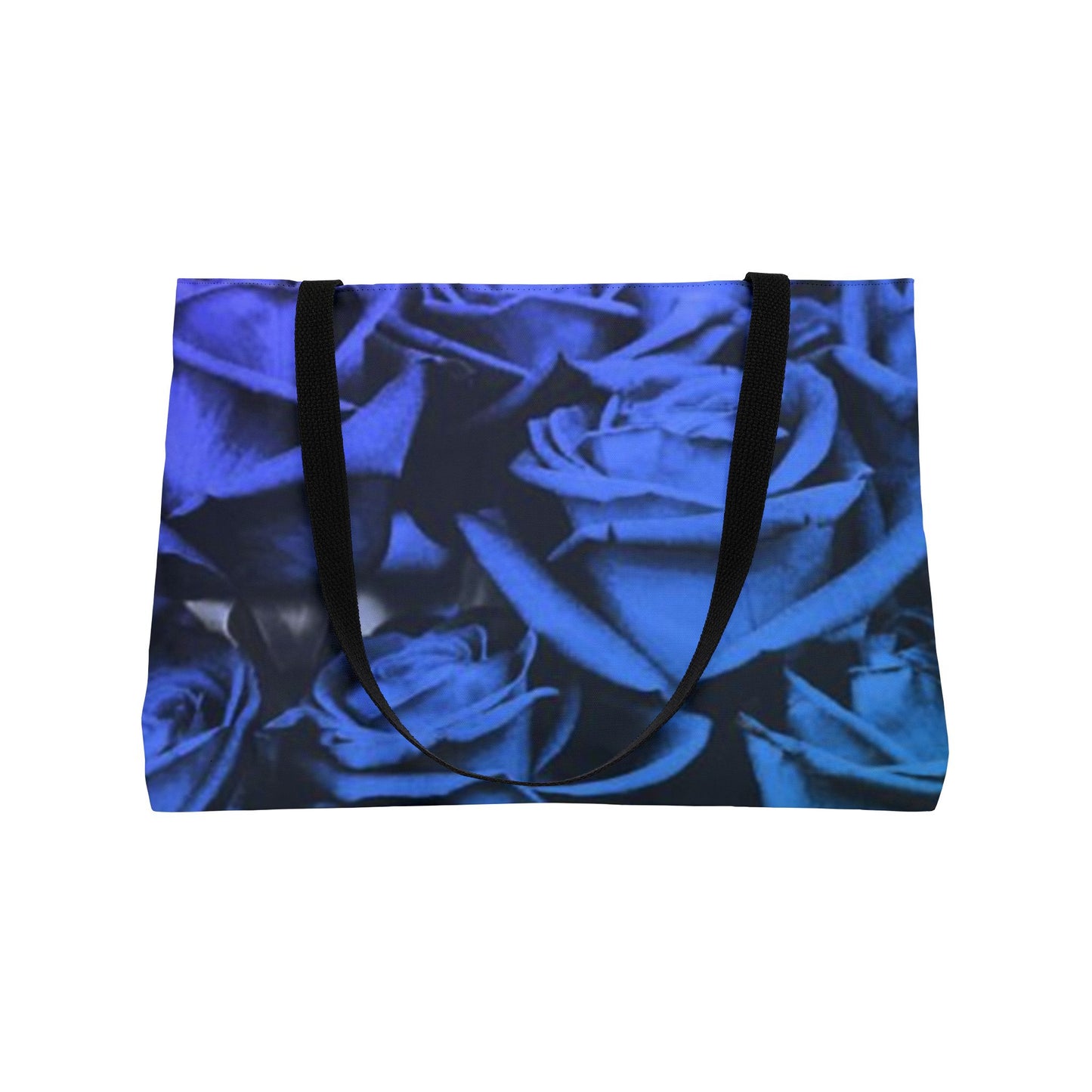 Blue Roses Rectangle Tote Bag