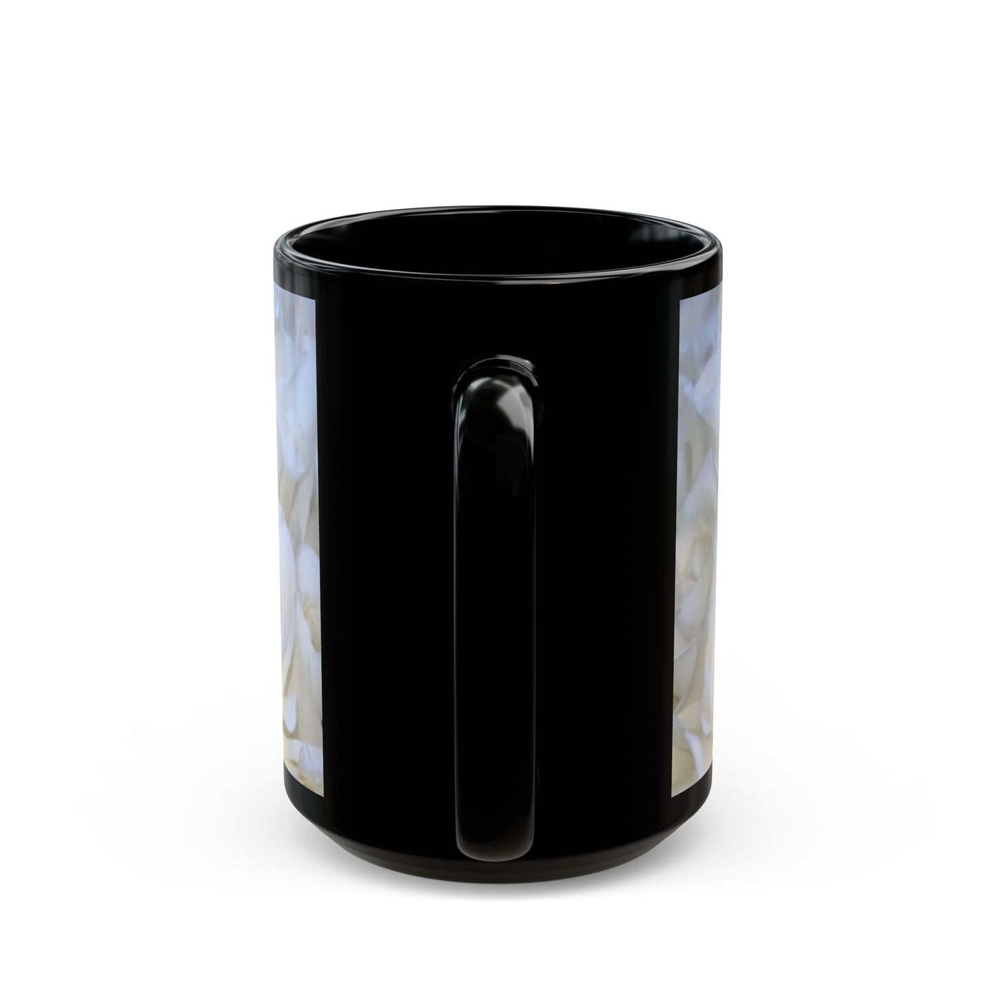 White Roses Floral Design Mug – Classic and Elegant Gift
