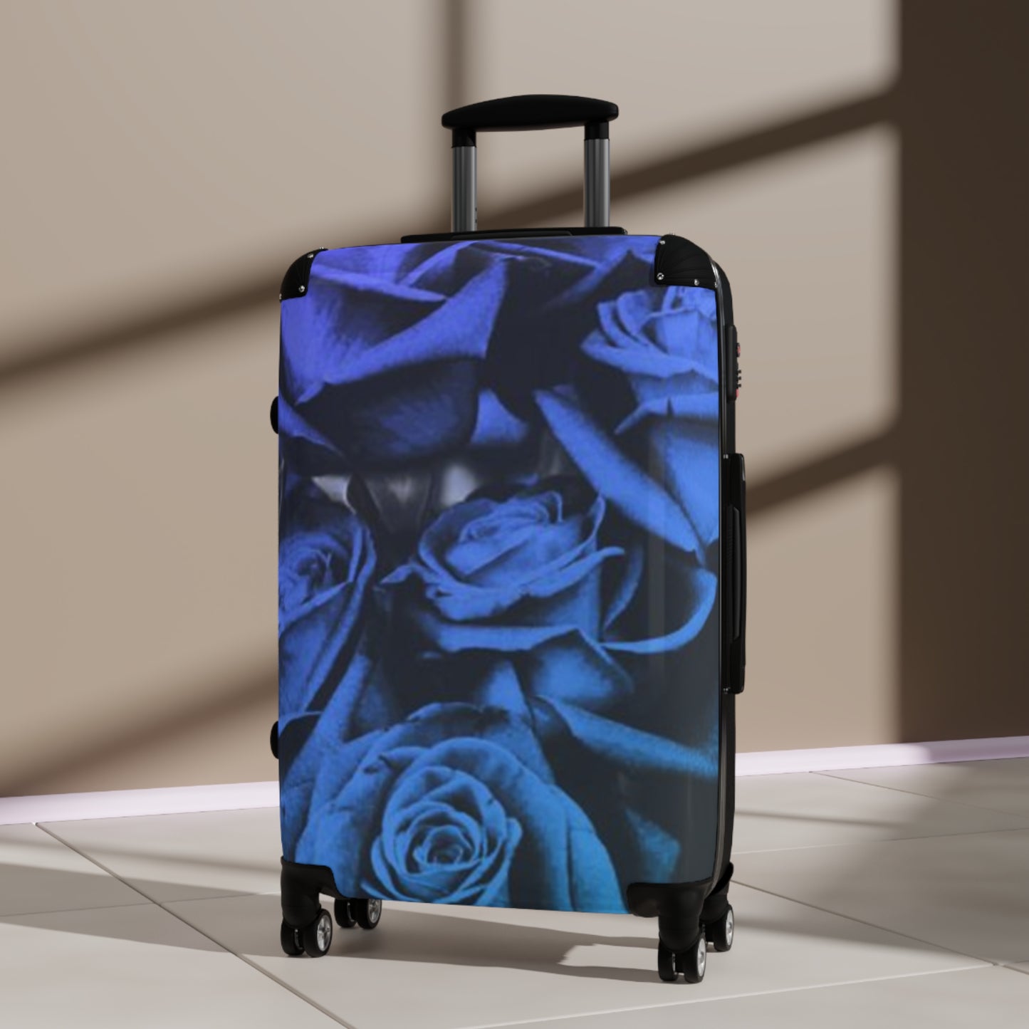 Blue Roses Suitcase