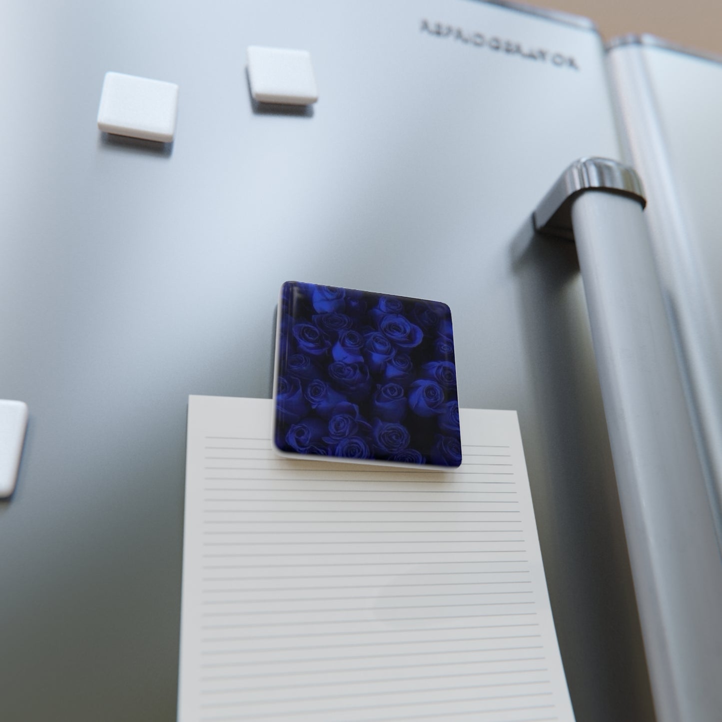 Dark Blue Roses Magnet