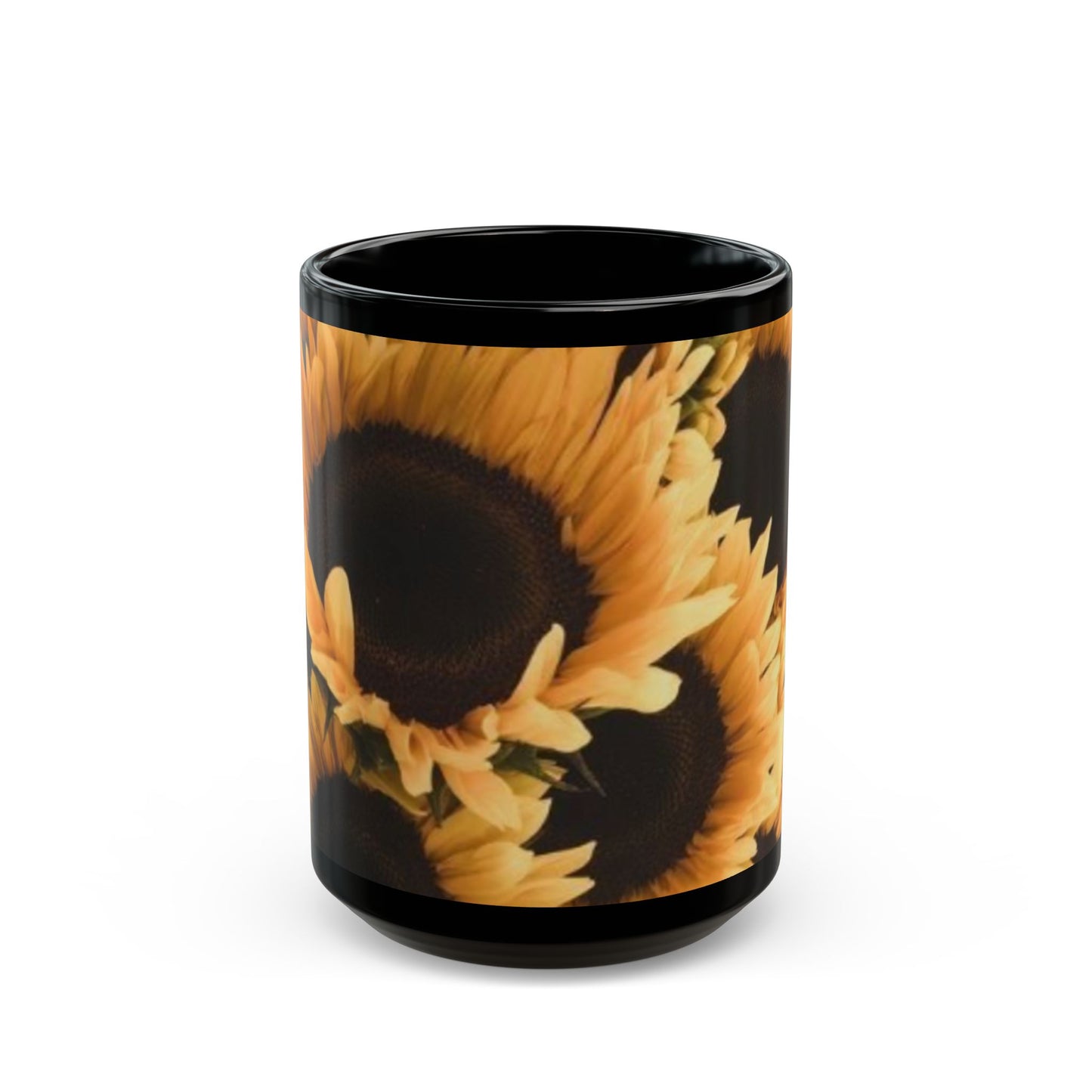 Sunflower Floral Design Mug – Bright and Cheerful Mug