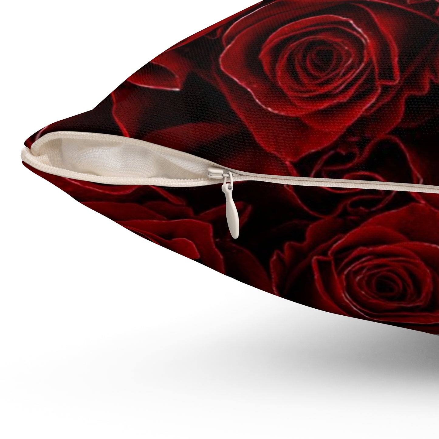 Red Roses Square Pillow