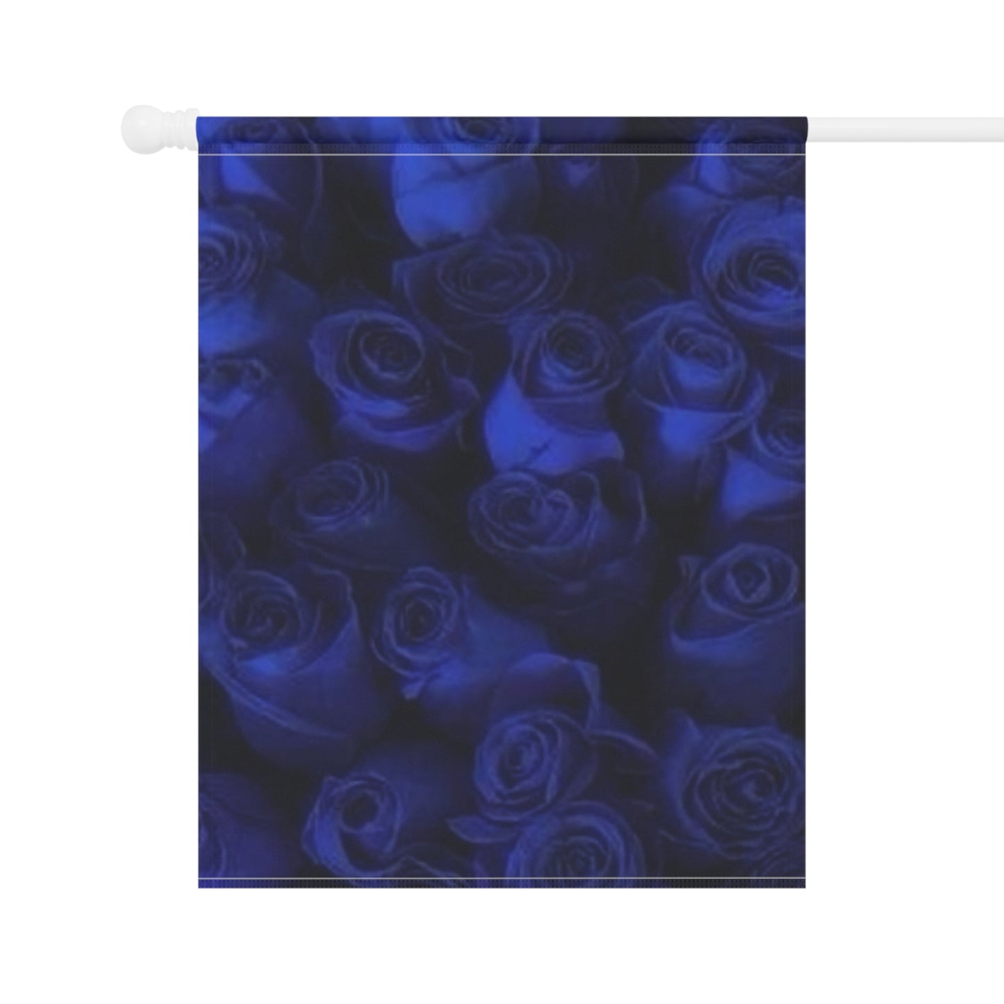 Dark Blue Roses Garden & House Banner