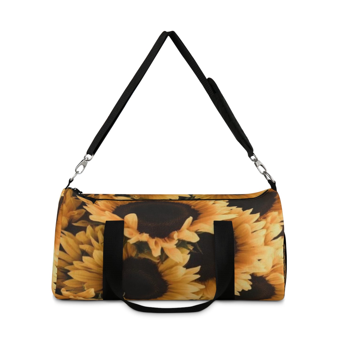 Sunflower Floral Duffel Bag for Gym