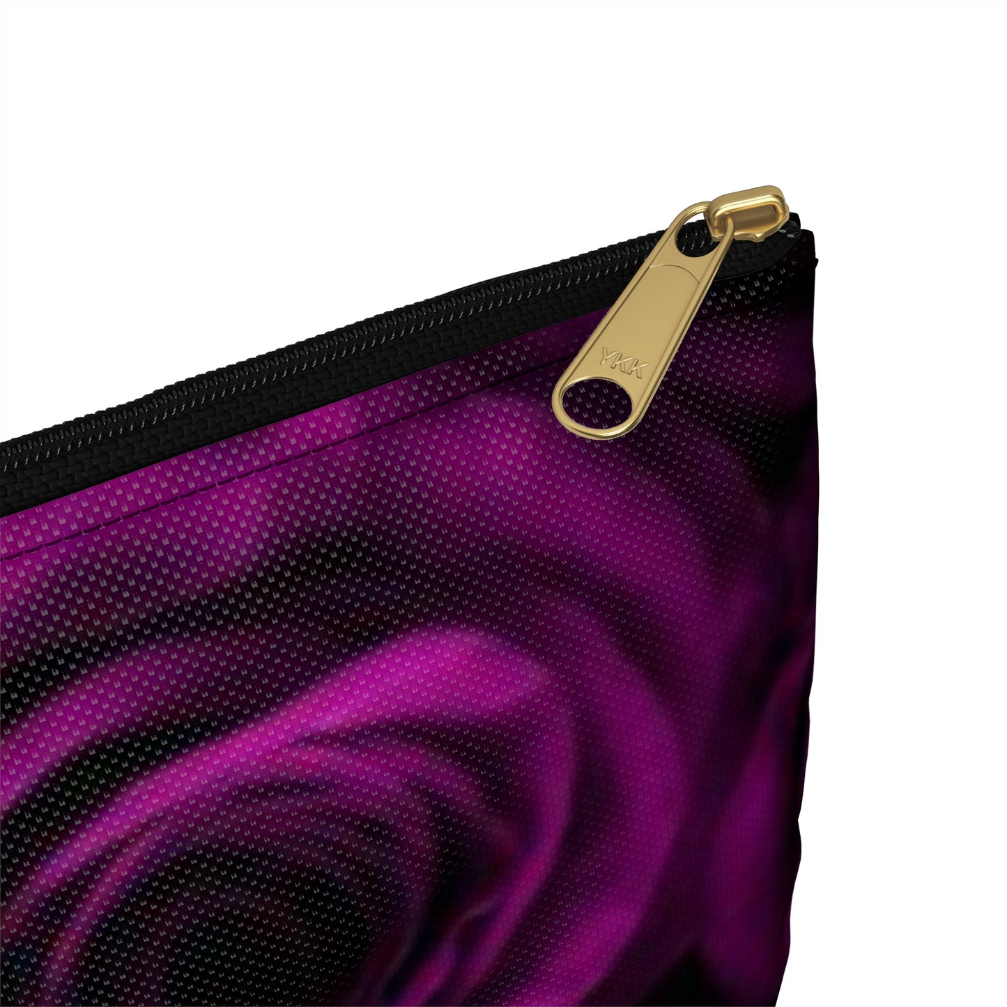 Dark Purple Roses Accessory Pouch