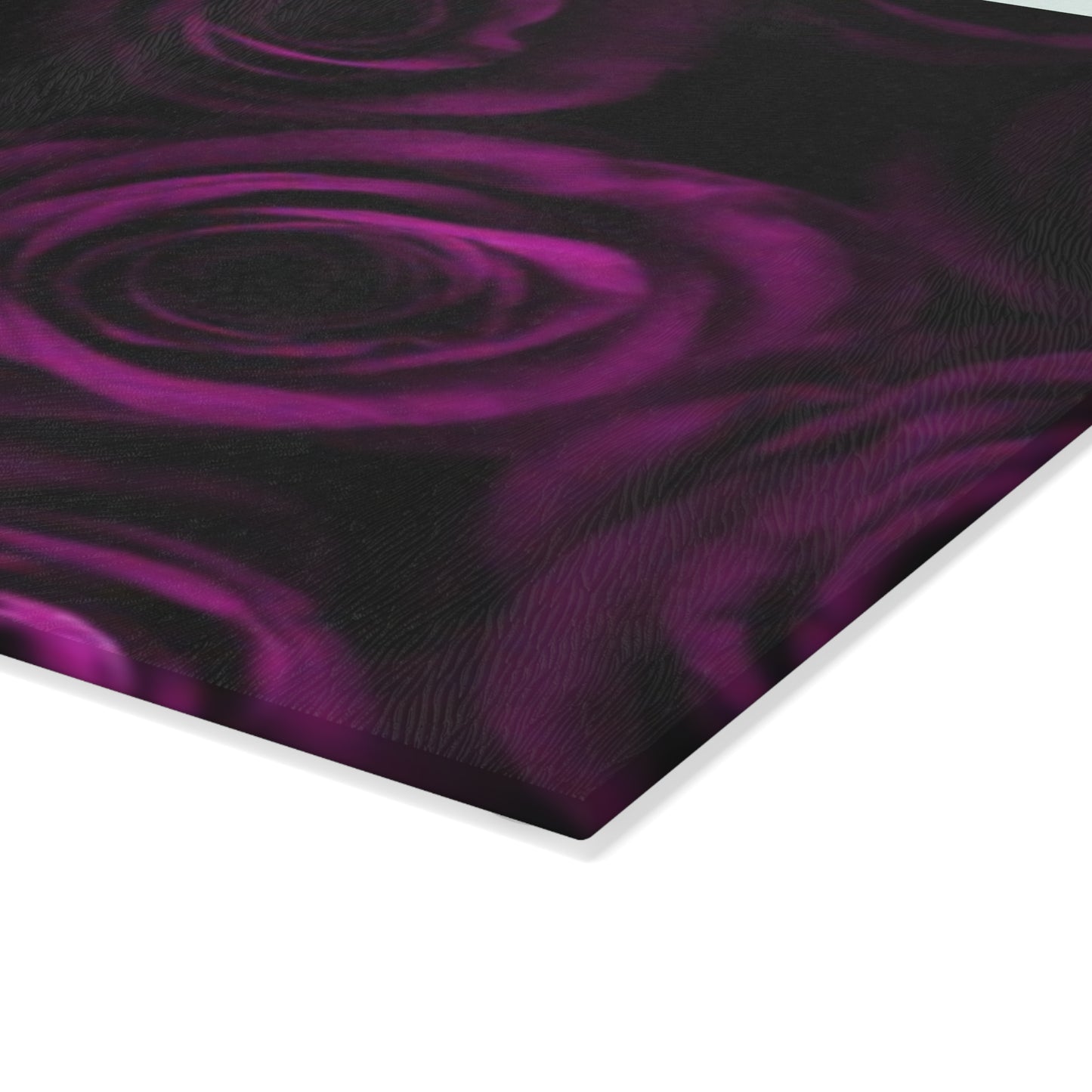 Dark Purple Roses Cutting Board