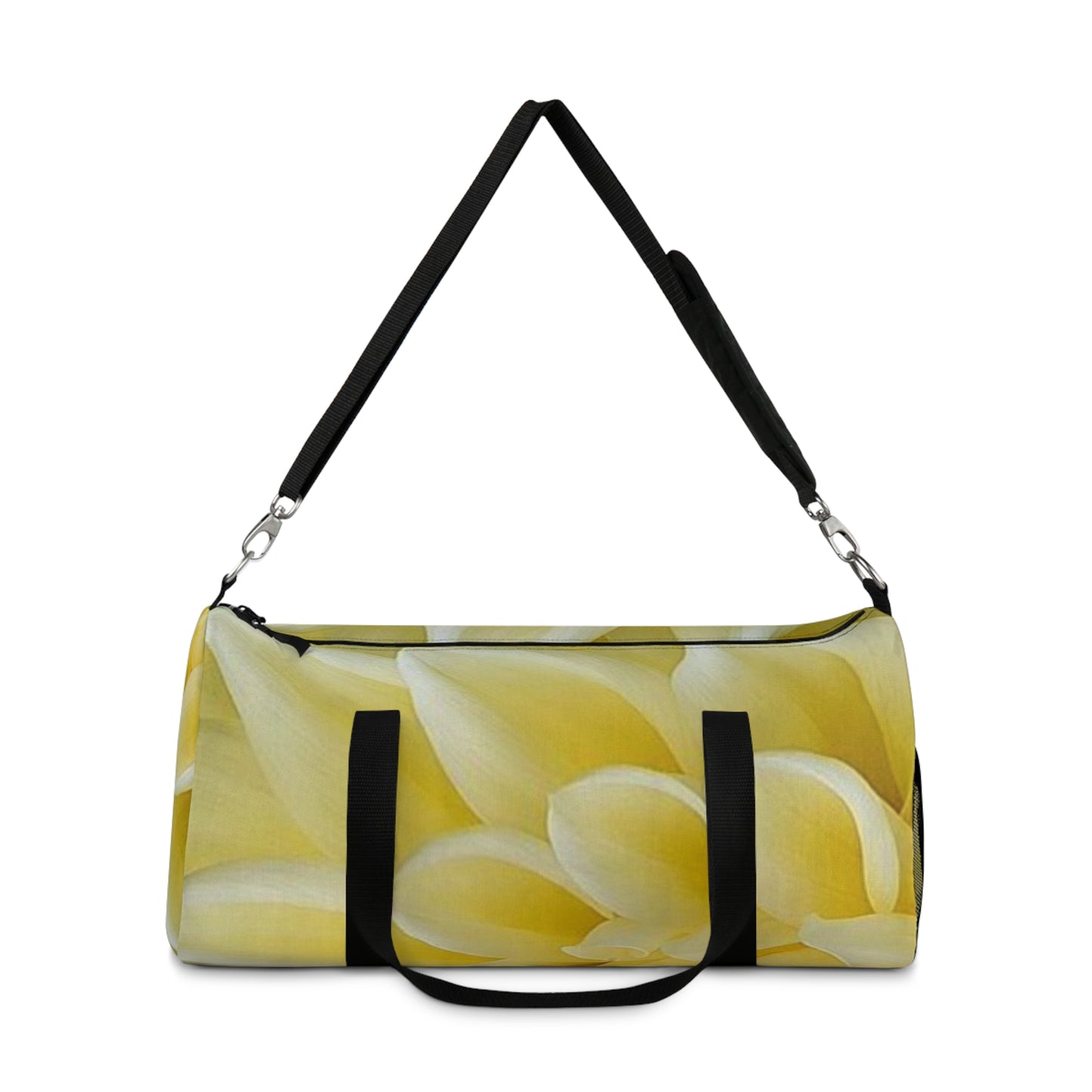 Yellow Dahlia Duffel Bag