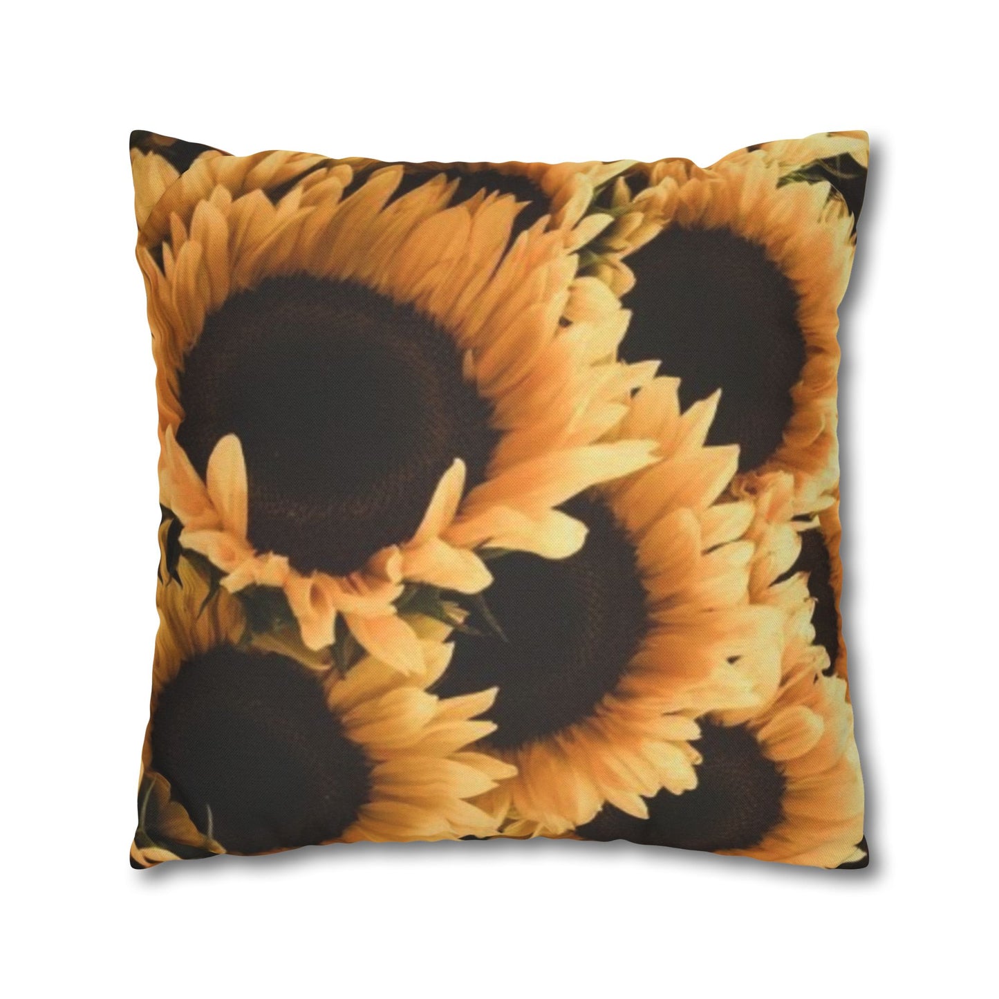 Sunflower Square Pillowcase