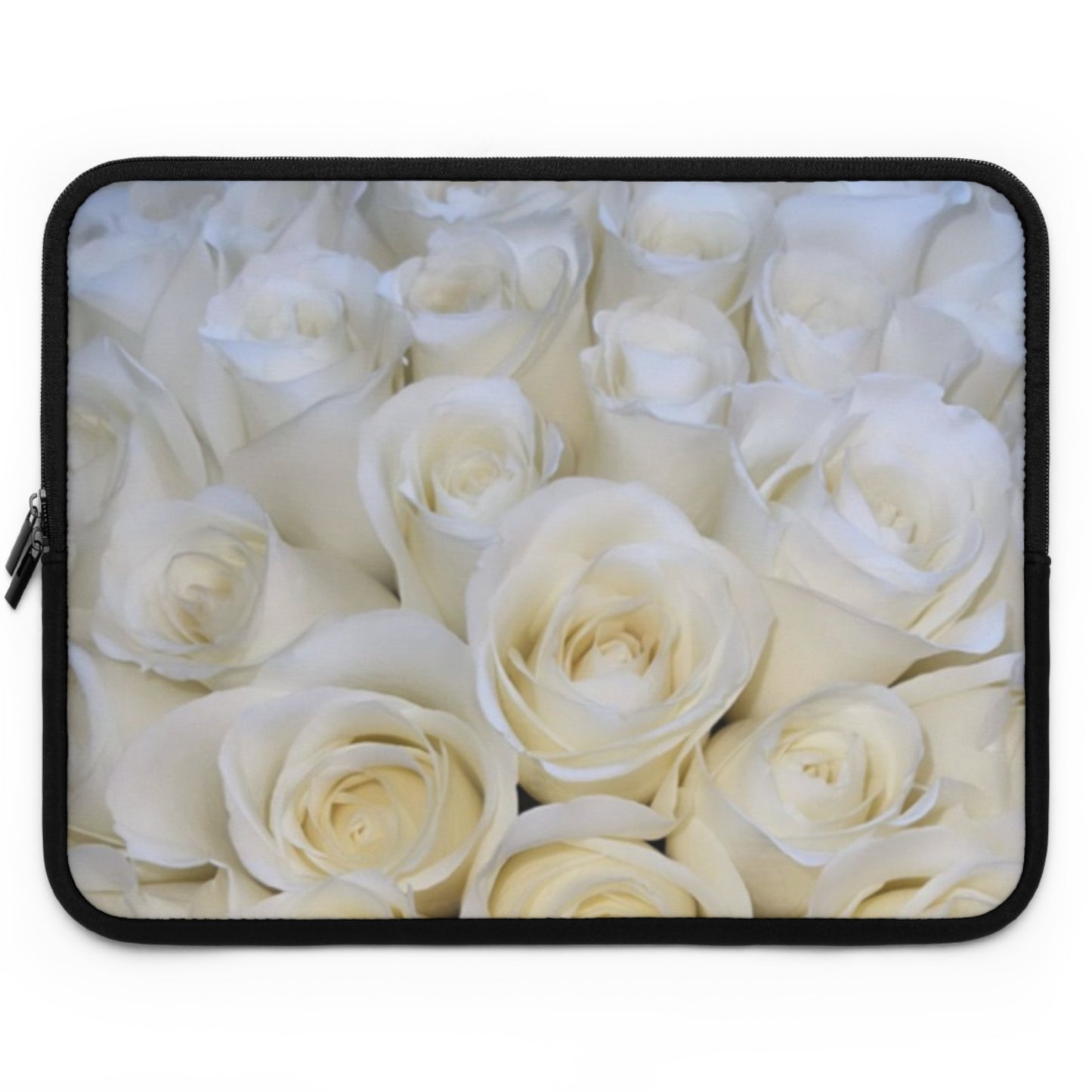 White Roses Laptop Sleeve
