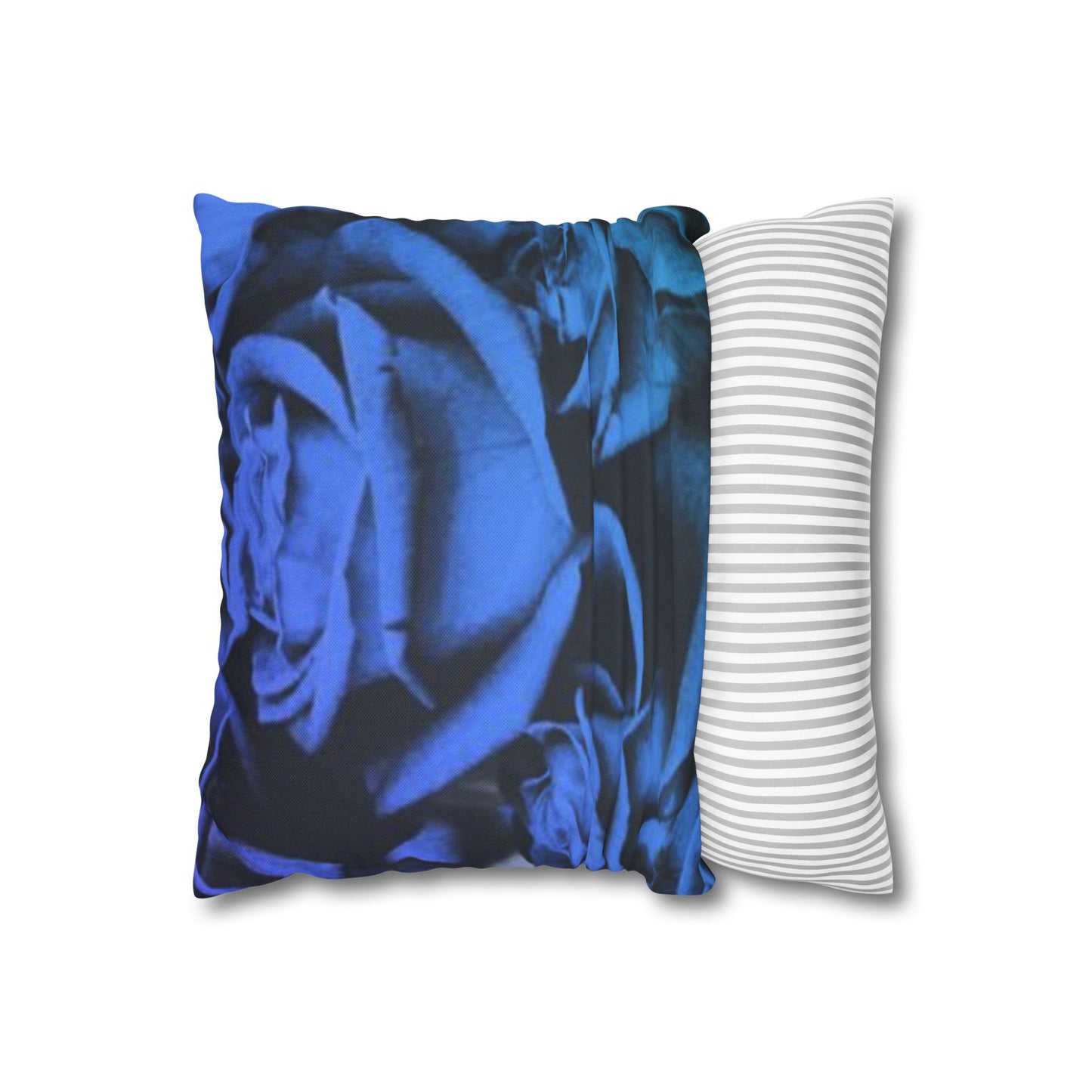 Blue Roses Square Pillowcase