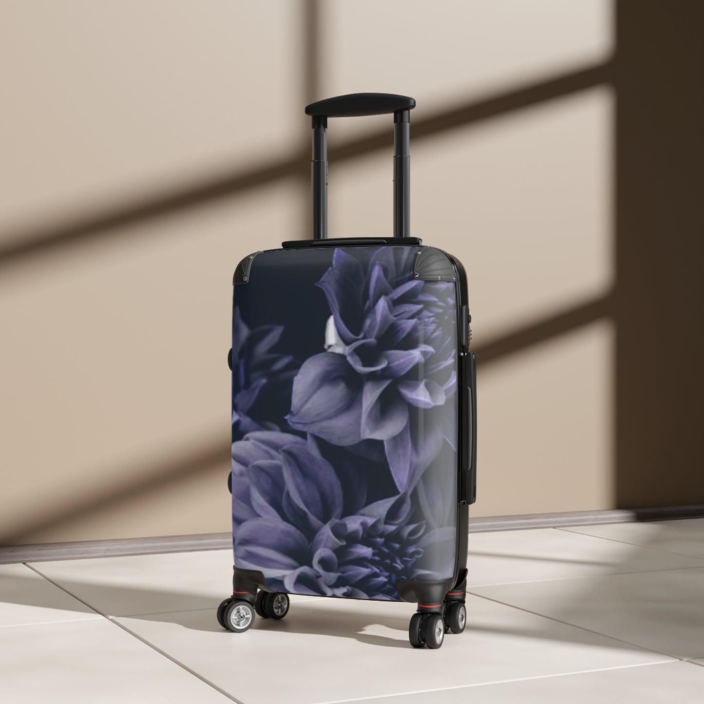 Blue Dahlia Suitcase