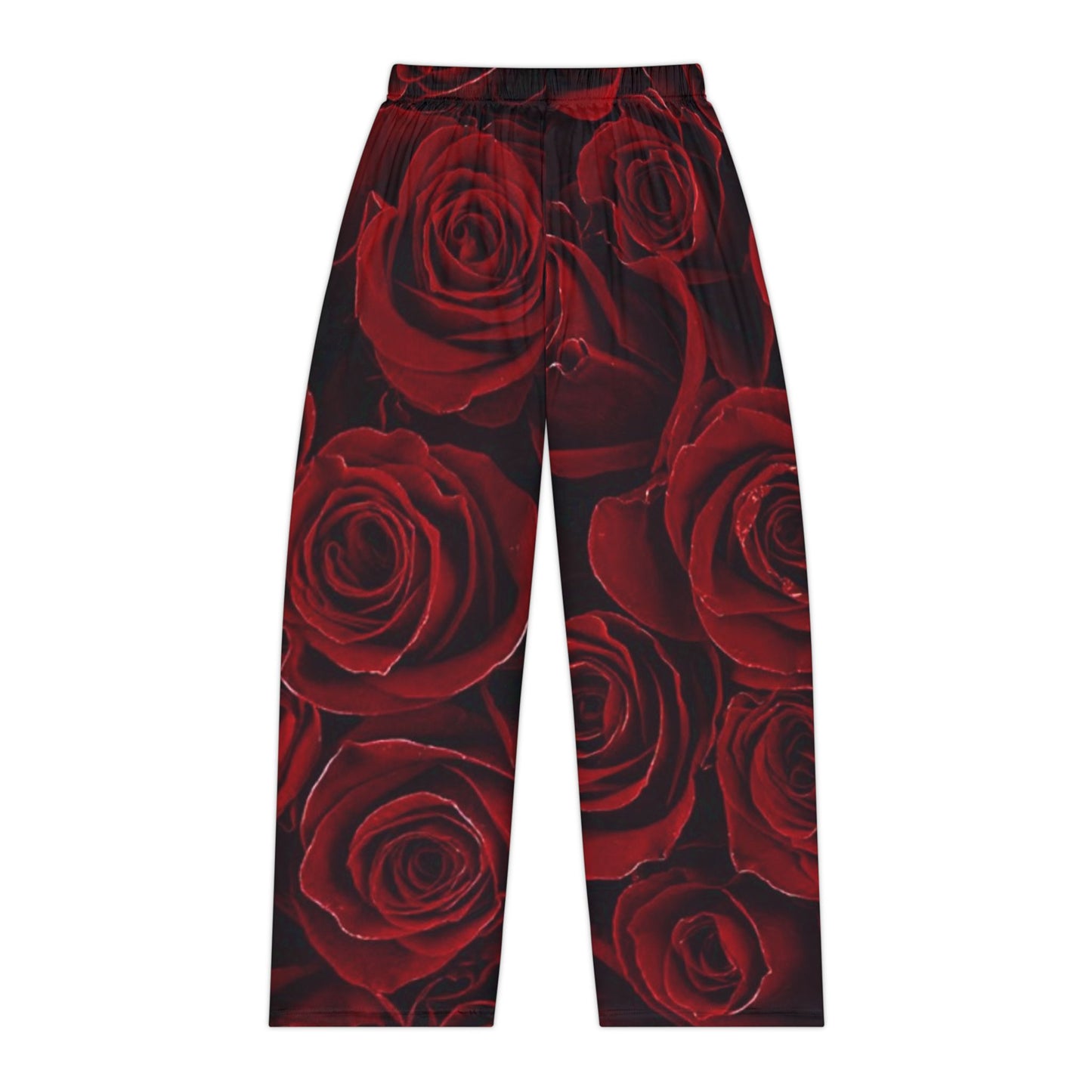 Red Roses Cozy Floral Pajama Pant