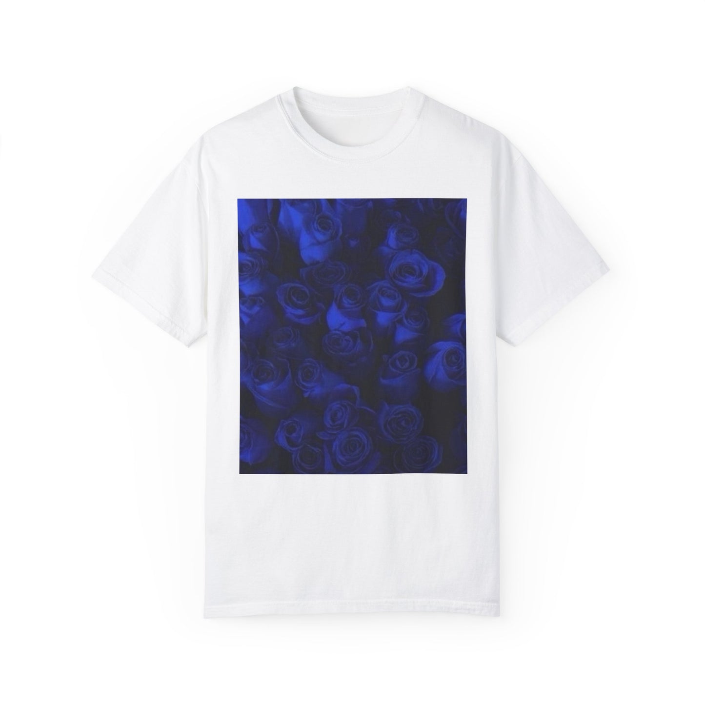 Dark Blue Roses T-shirt