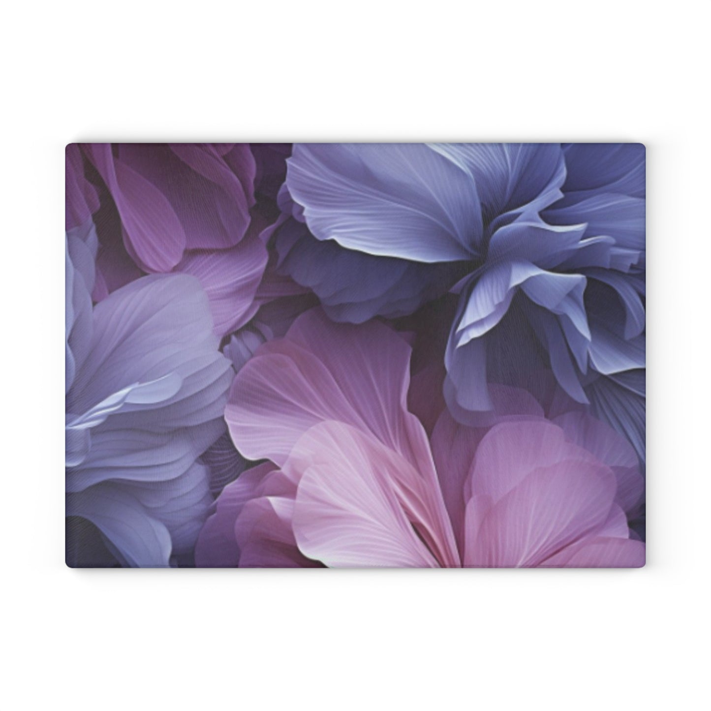 Floral Flow Glass Cutting Board