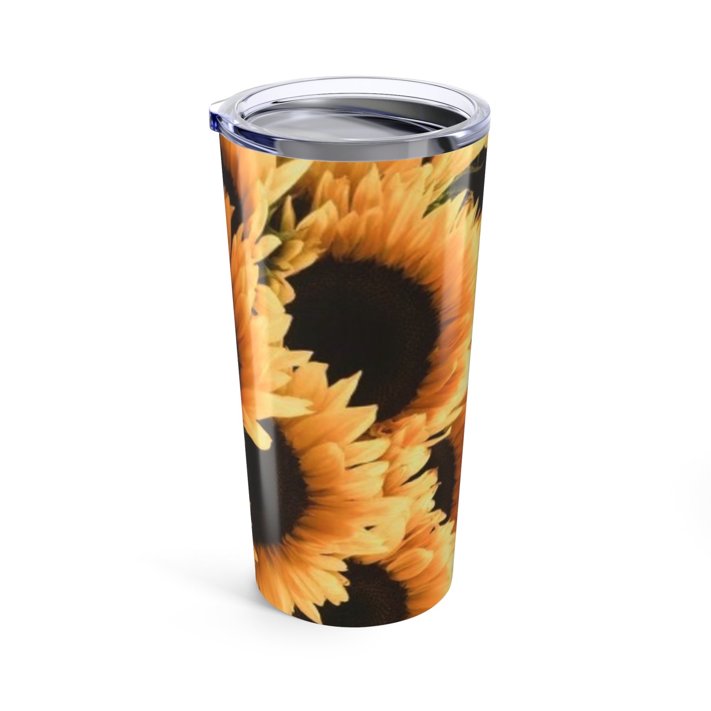 Stainless Steel Floral Tumbler 20 oz – Sunflower