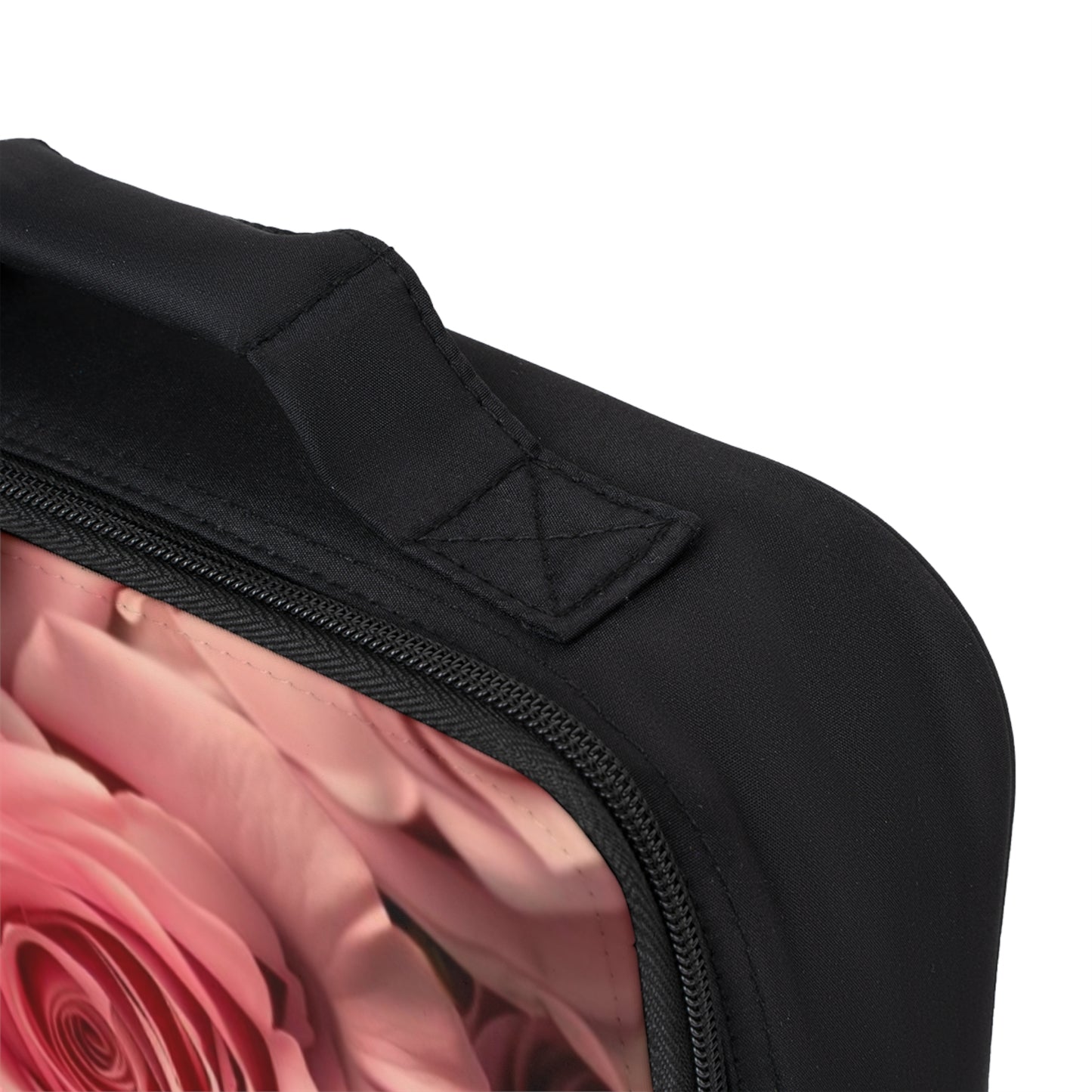 Pink Roses Lunch Bag