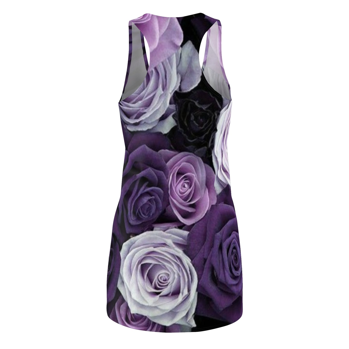 Purple Roses Racerback Dress