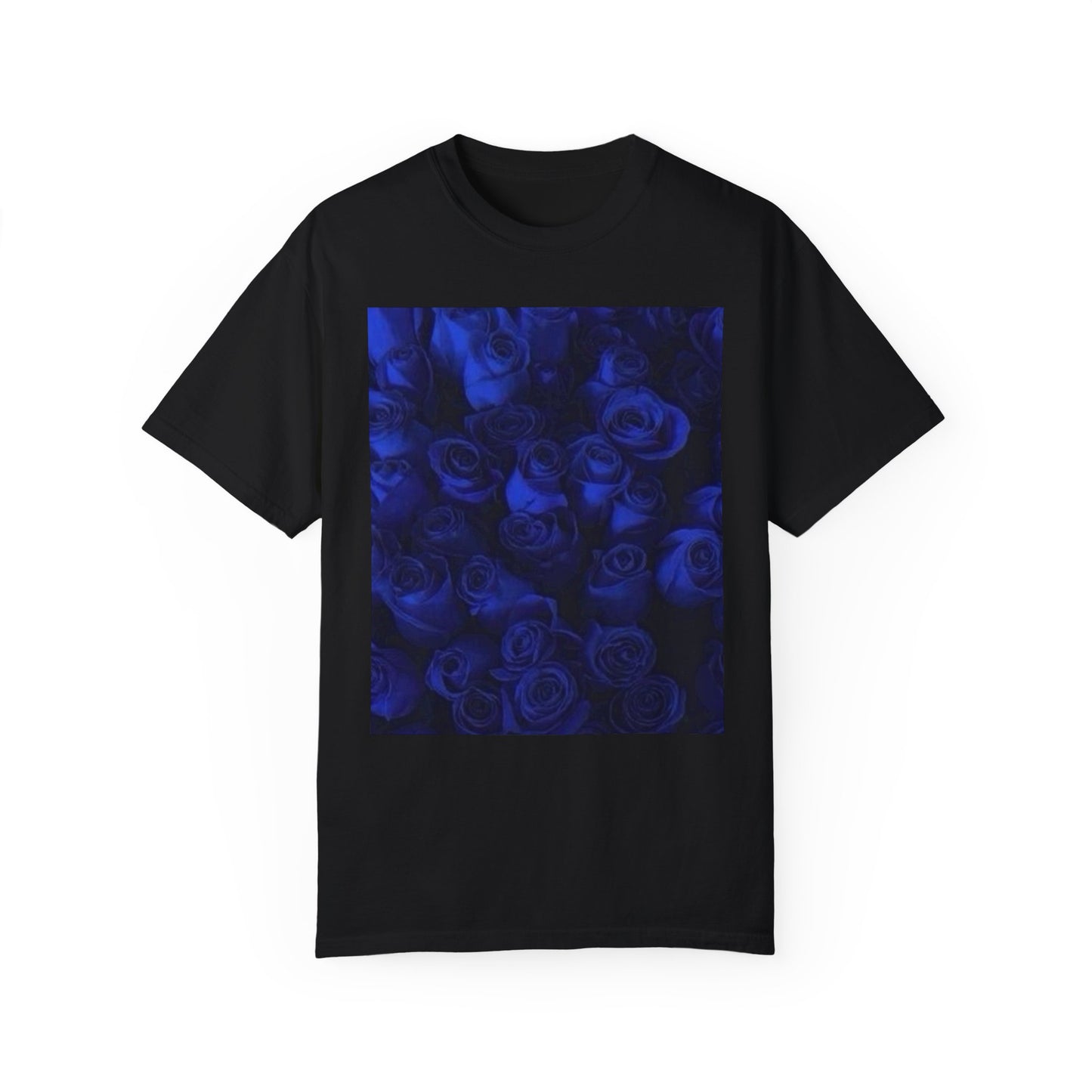 Dark Blue Roses T-shirt