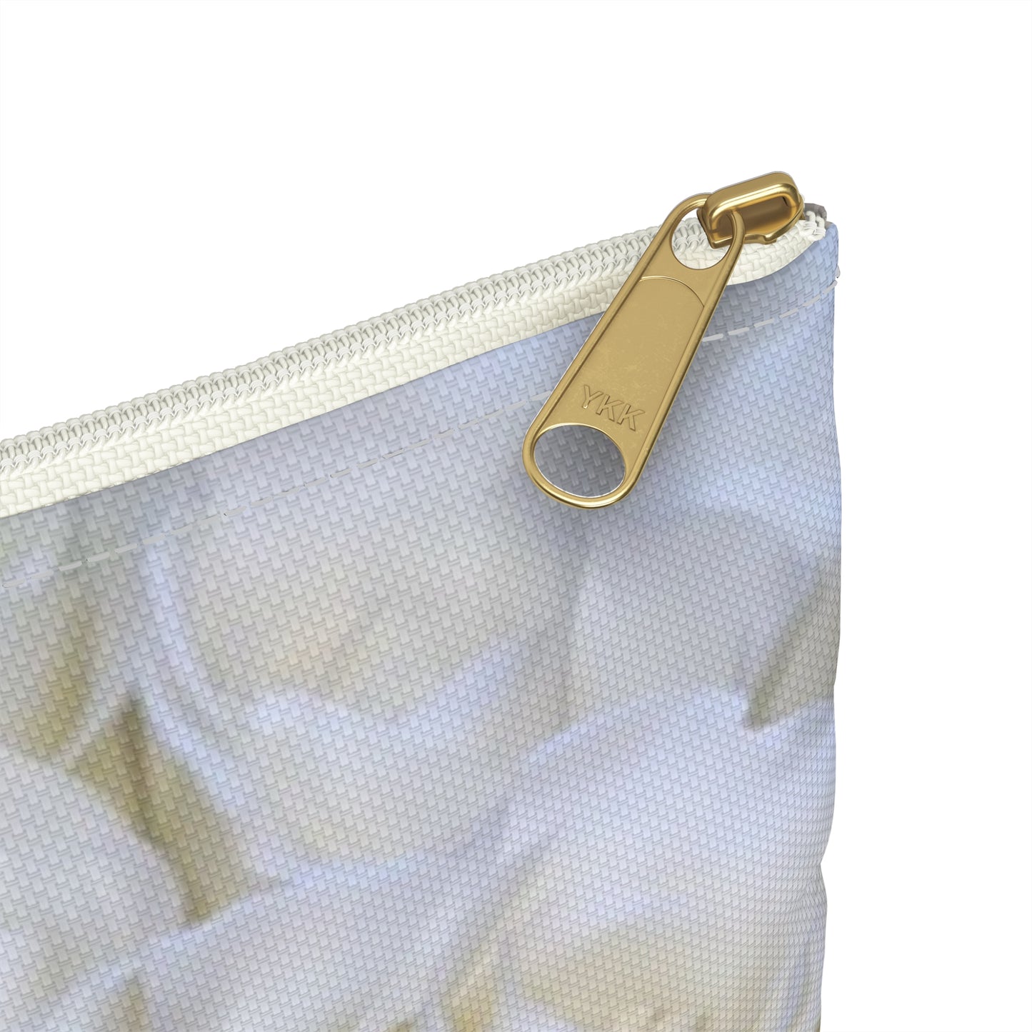 White Roses Accessory Pouch