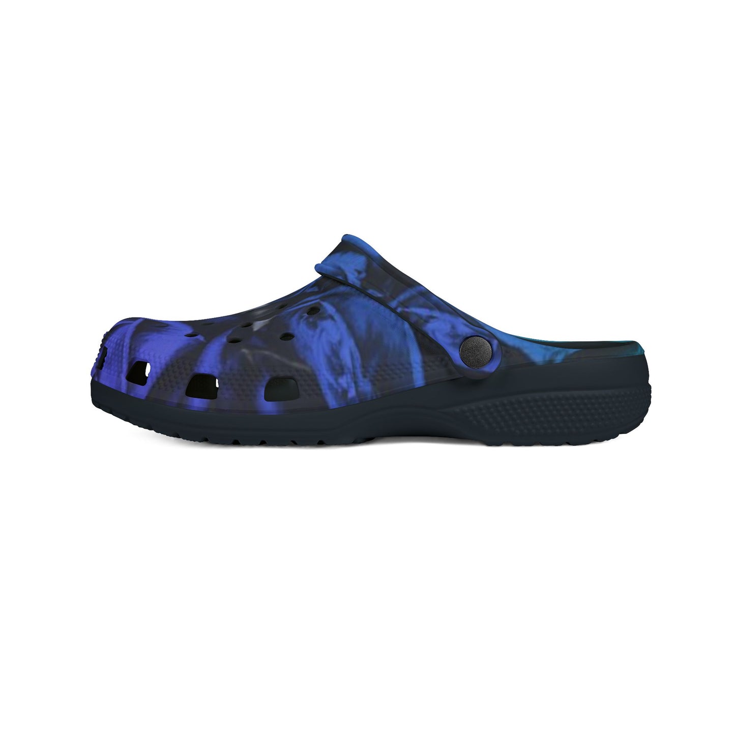 Blue Roses Foam Shoes