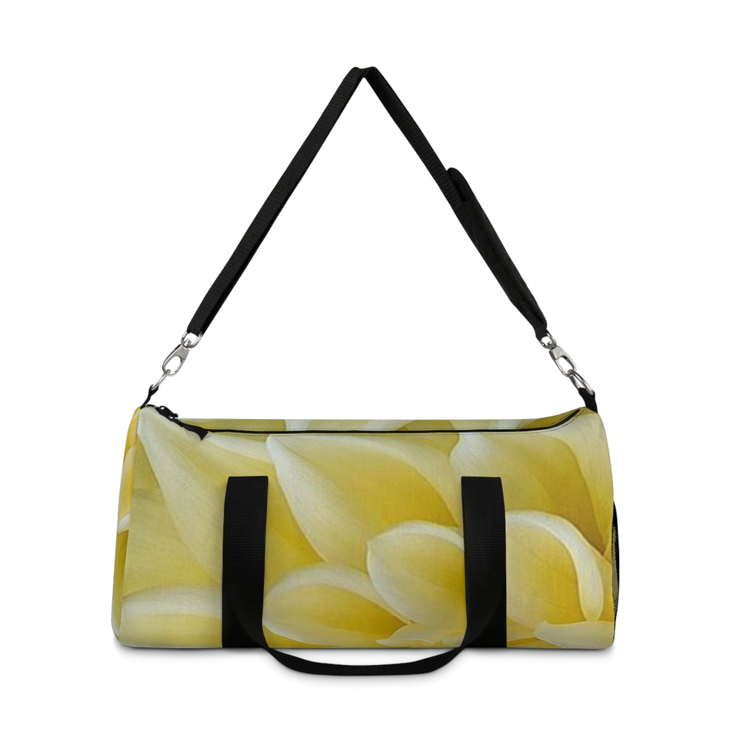 Yellow Dahlia Duffel Bag
