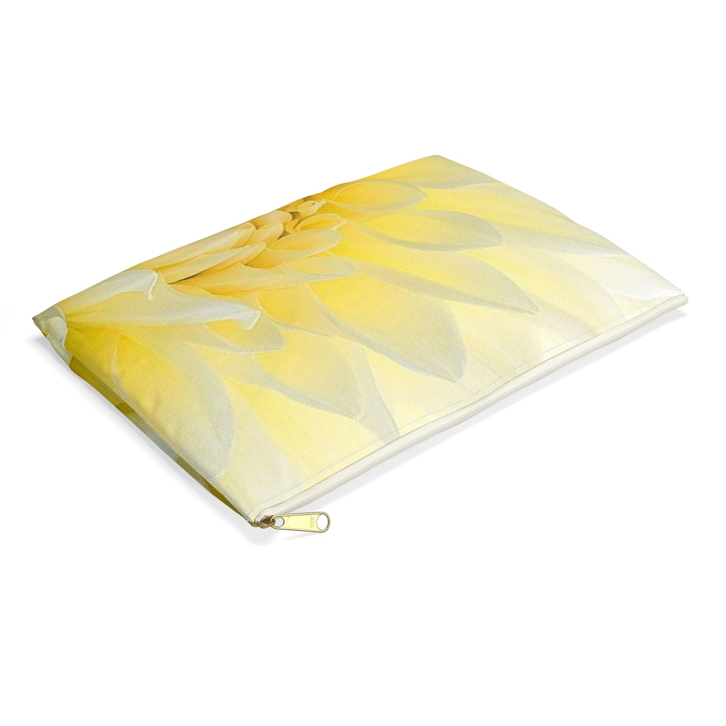 Yellow Dahlia Accessory Pouch