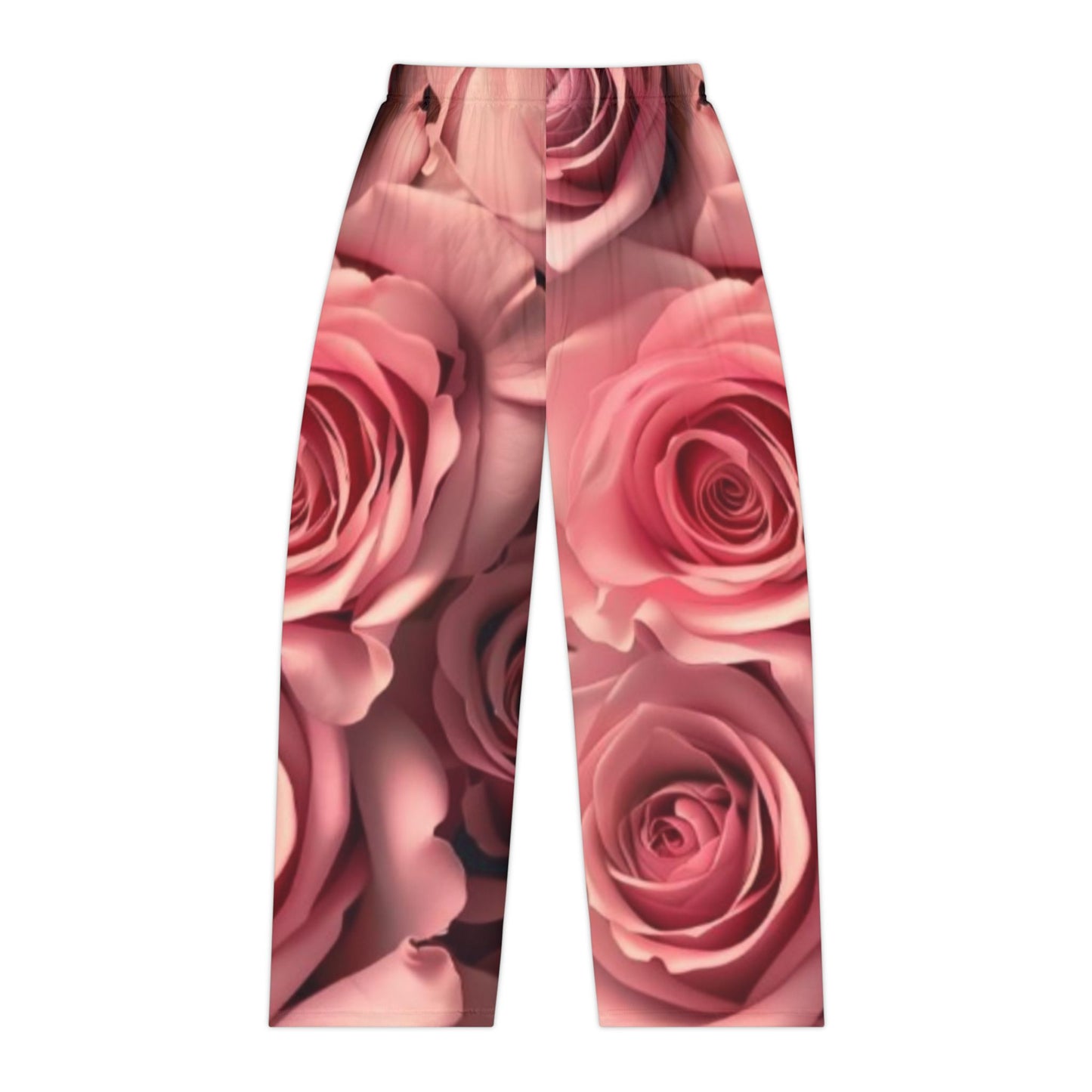Pink Roses Pajama Pants