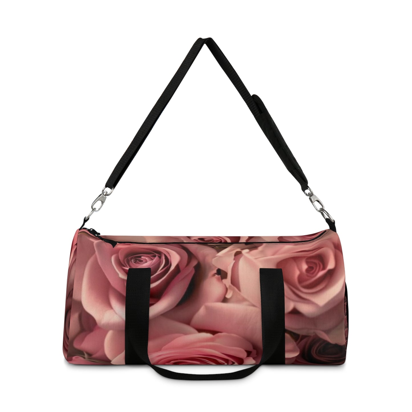 Pink Roses Duffel Bag
