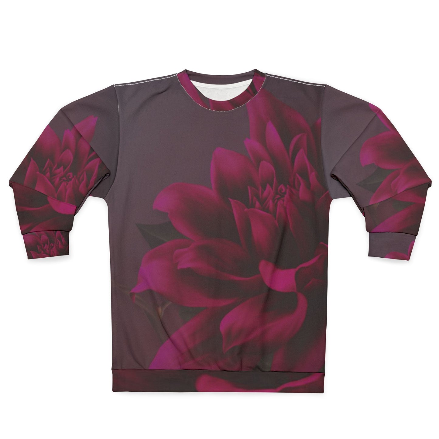 Magenta Dahlia Sweatshirt