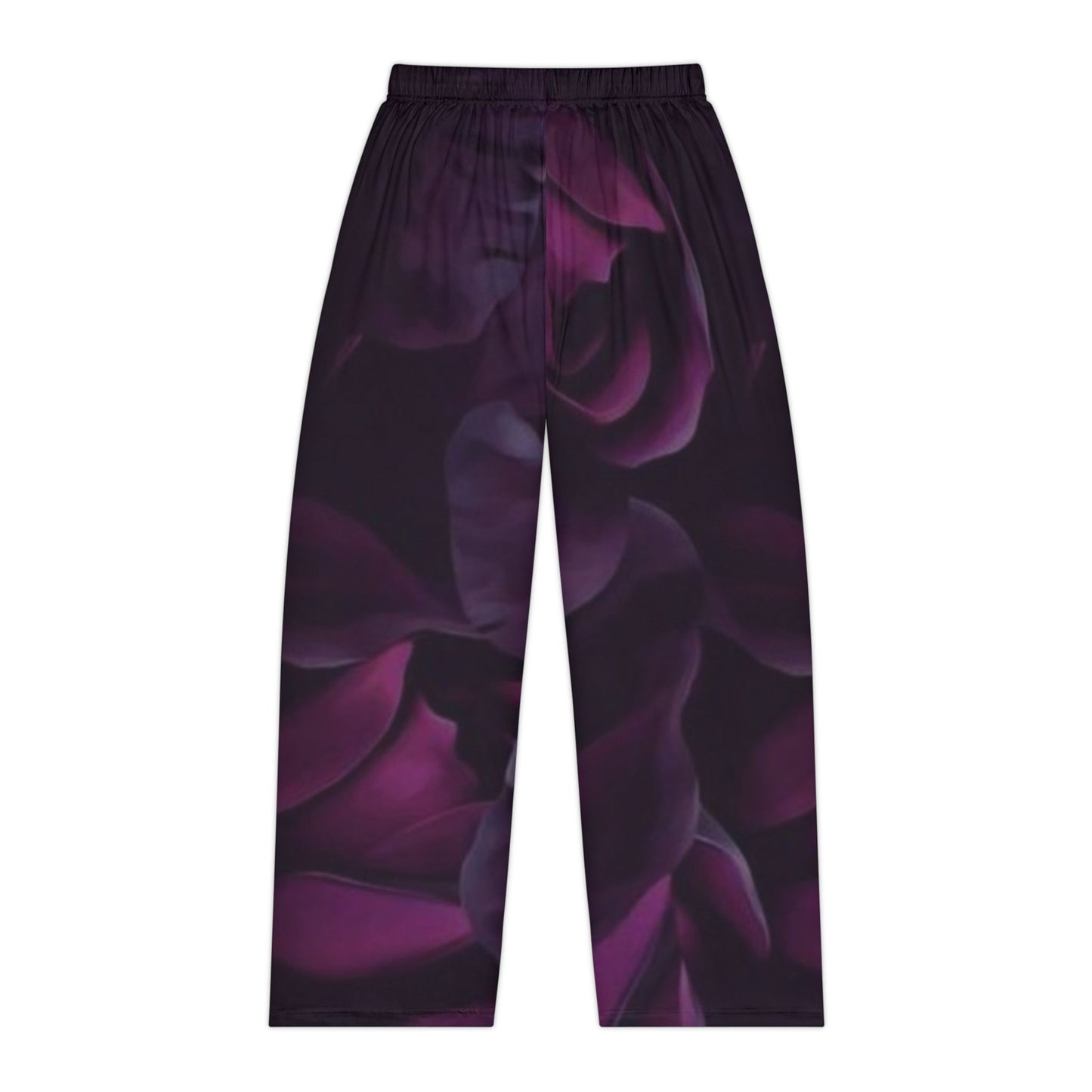 Dark Purple Floral Pajama Pants