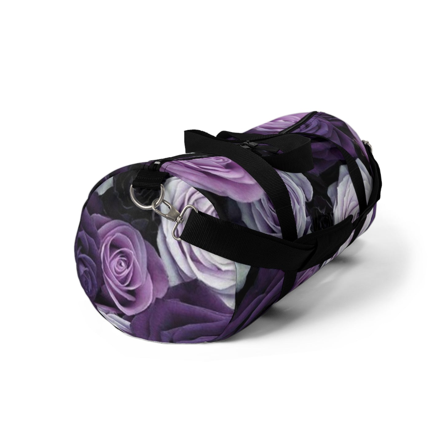 Purple Roses Floral Duffel Bag for Gym