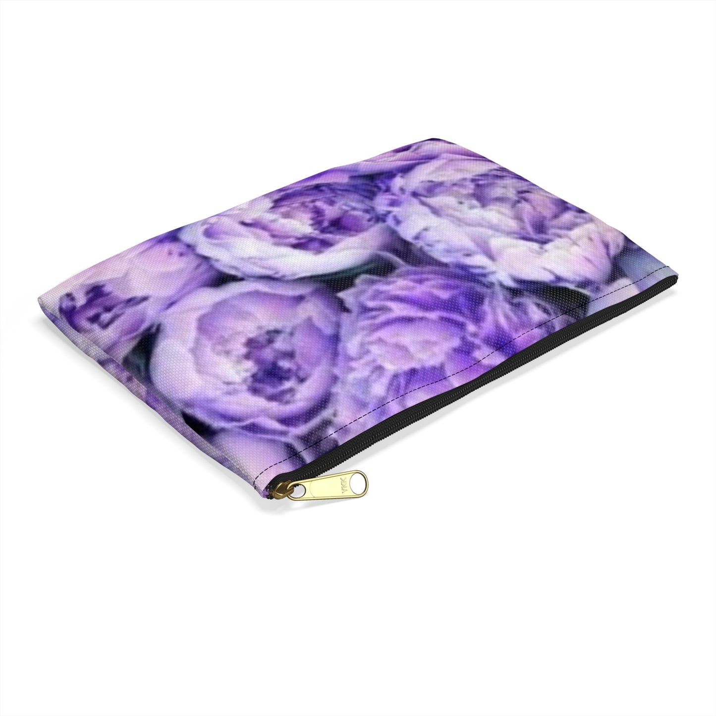 Purple Peony Accessory Pouch