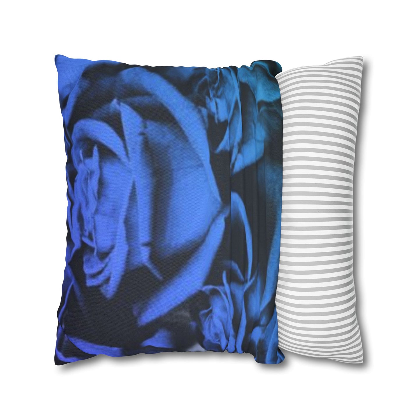 Blue Roses Square Pillowcase