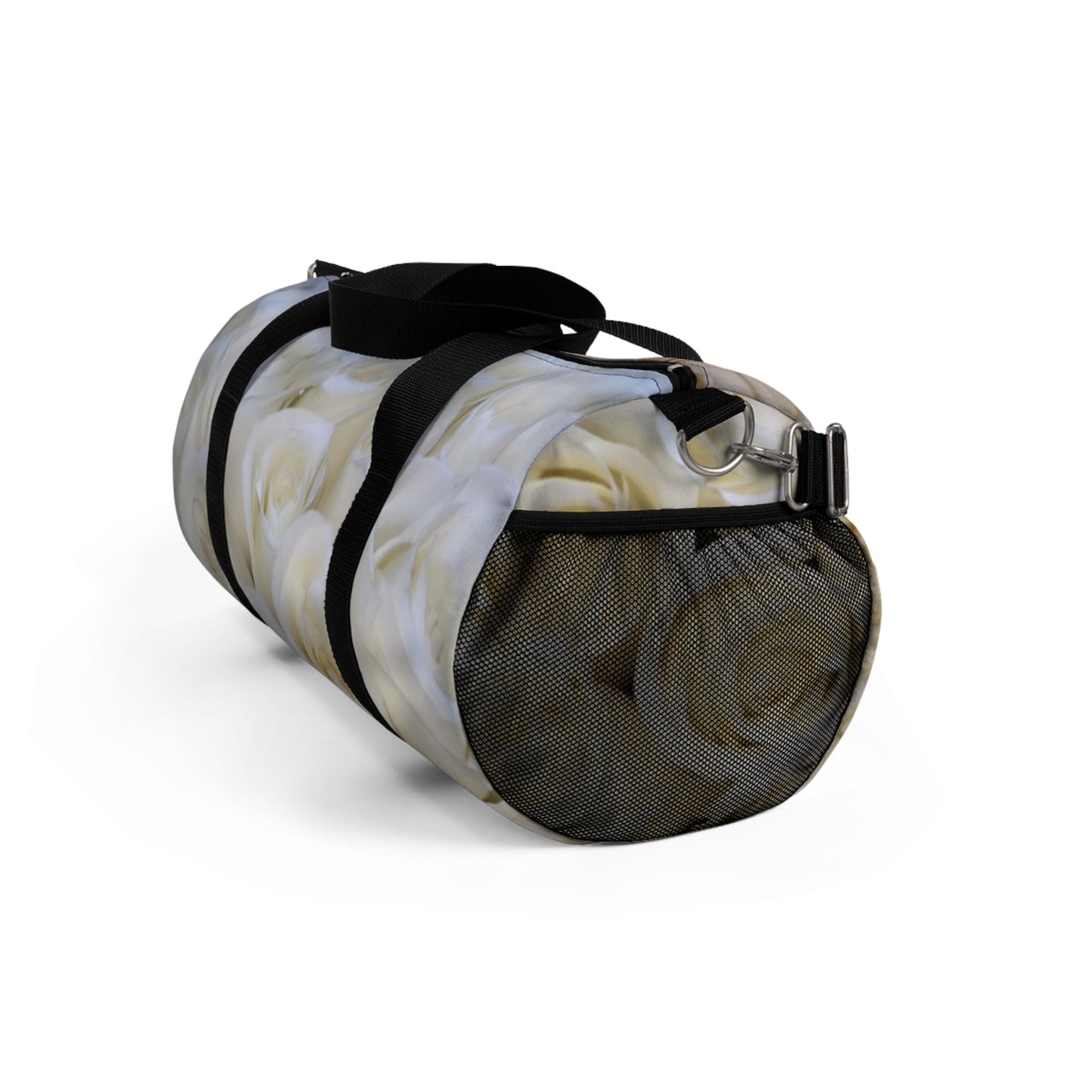 White Roses Duffel Bag