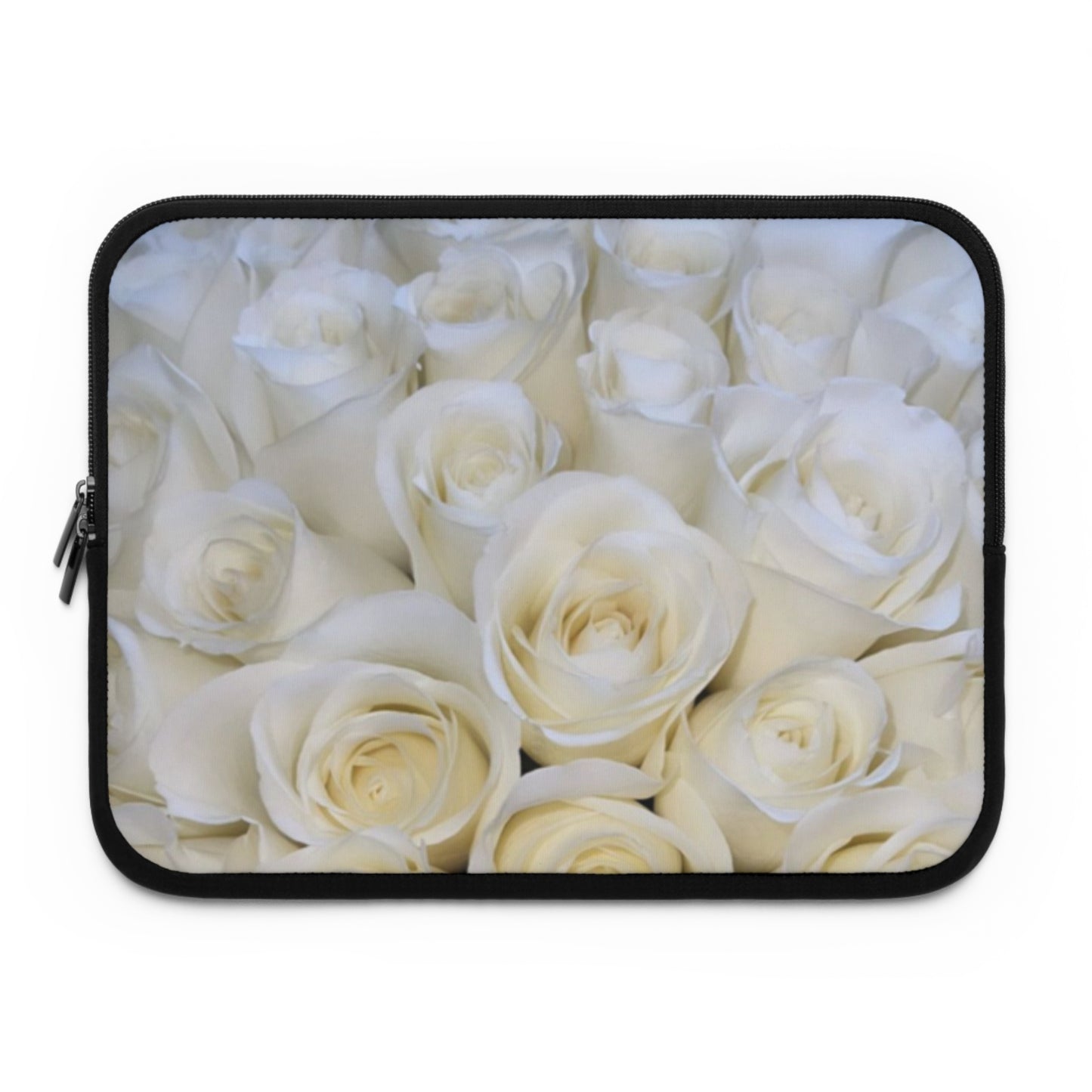 White Roses Laptop Sleeve