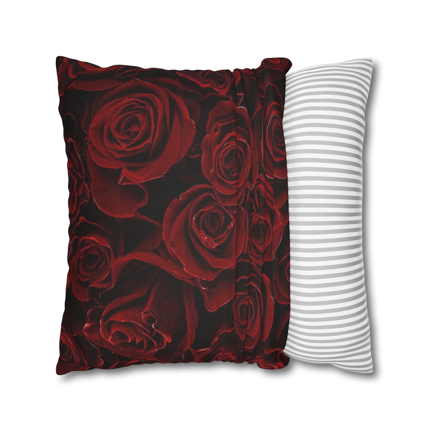 Red Roses Square Pillowcase